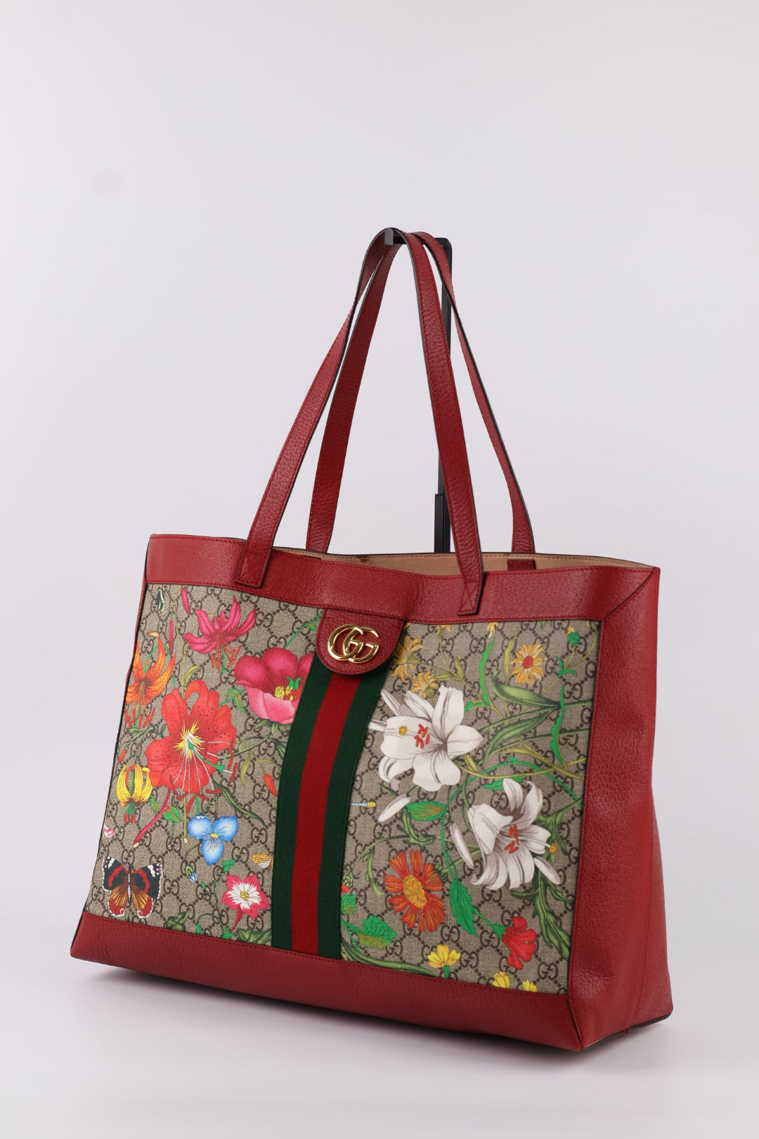 Gucci Ophidia Tote GG Flora