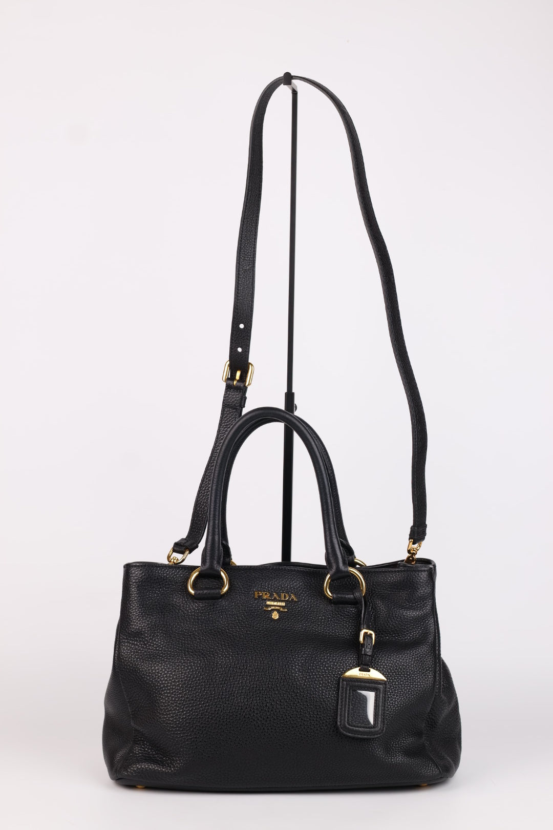 Prada Tote in Pelle Martellata
