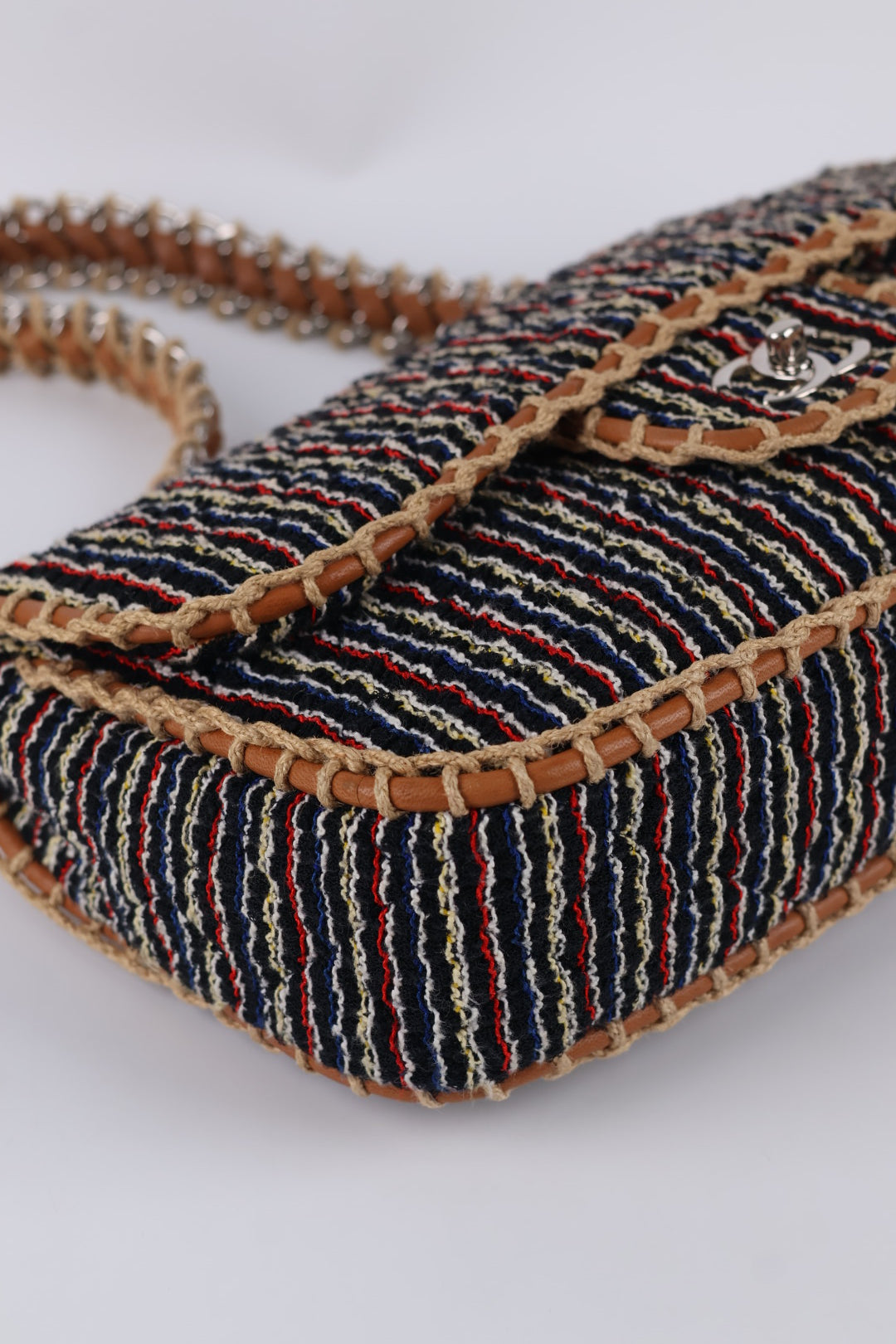 Chanel Classic Flap Tweed a Spalla