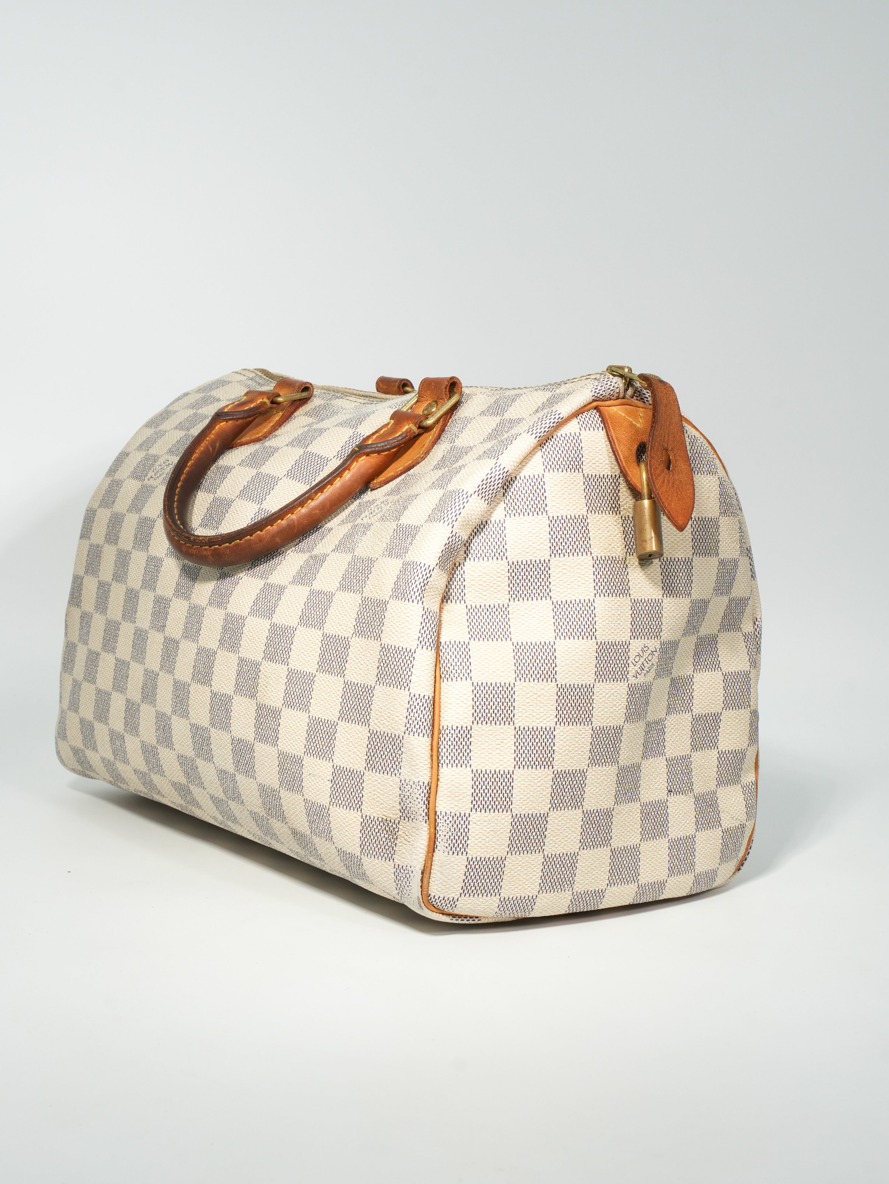 Louis Vuitton Speedy 30 Damier Azur