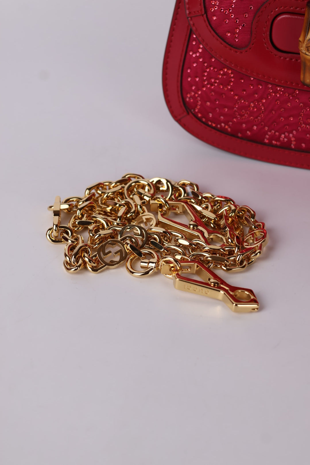Gucci Mini Bamboo Crystal