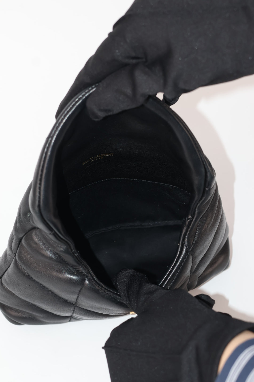 Saint Laurent Puffer Pouch