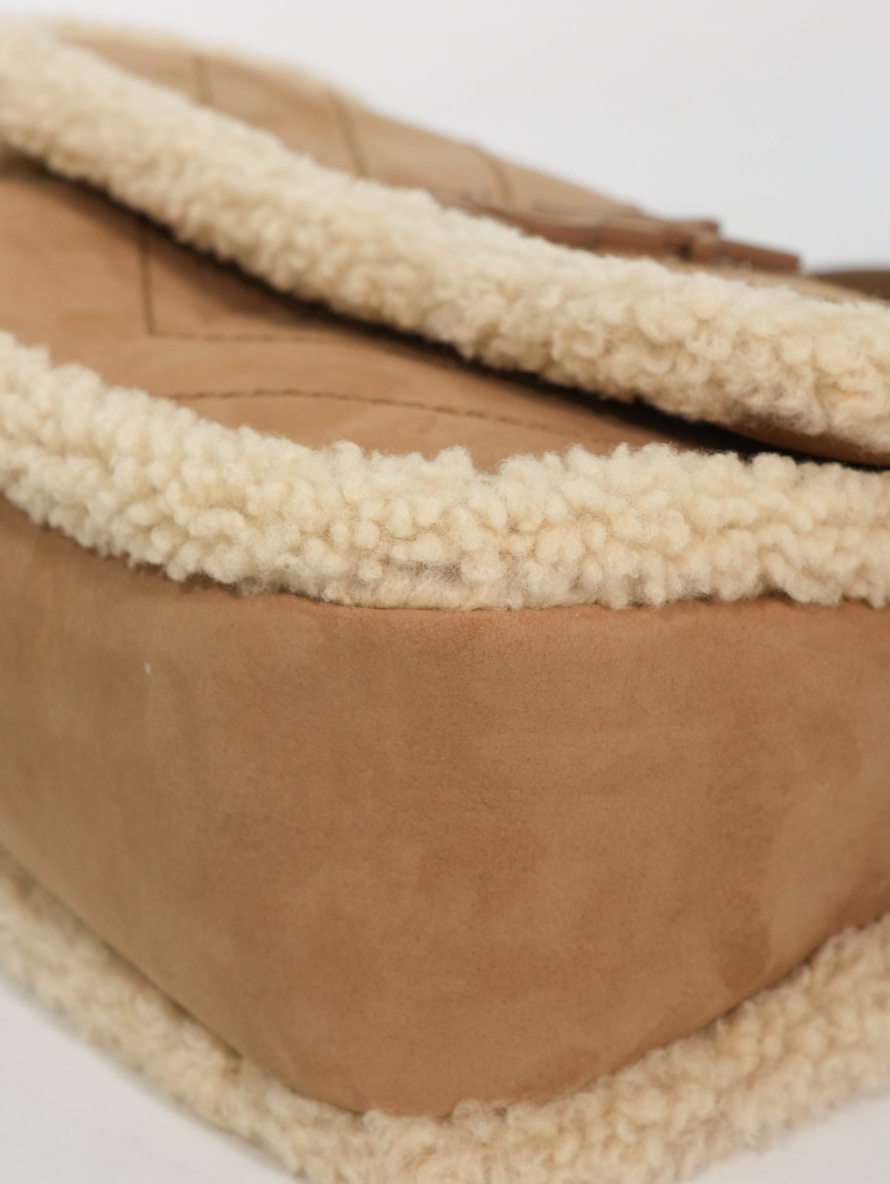 Saint Laurent Niki Baby Shearling