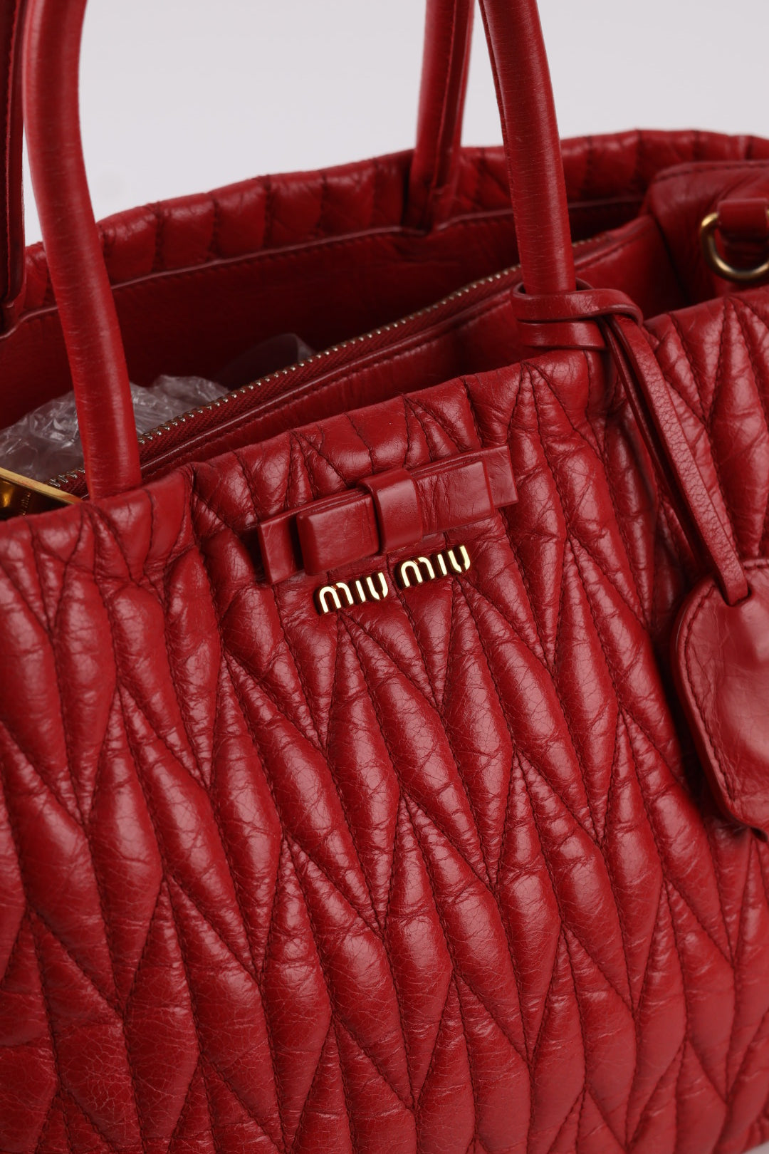 Miu Miu Tote Matelassé