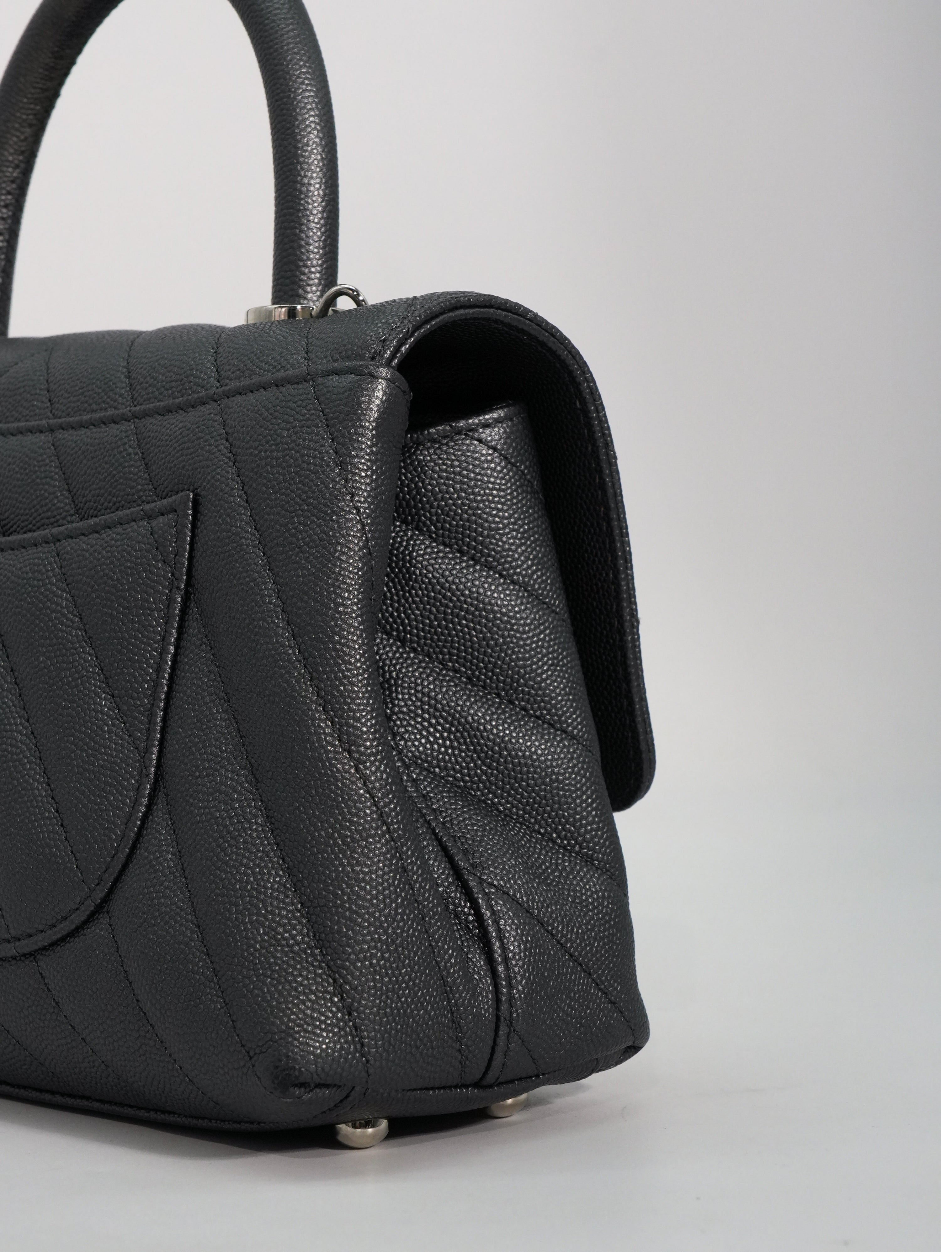 Chanel Coco Handle Caviar