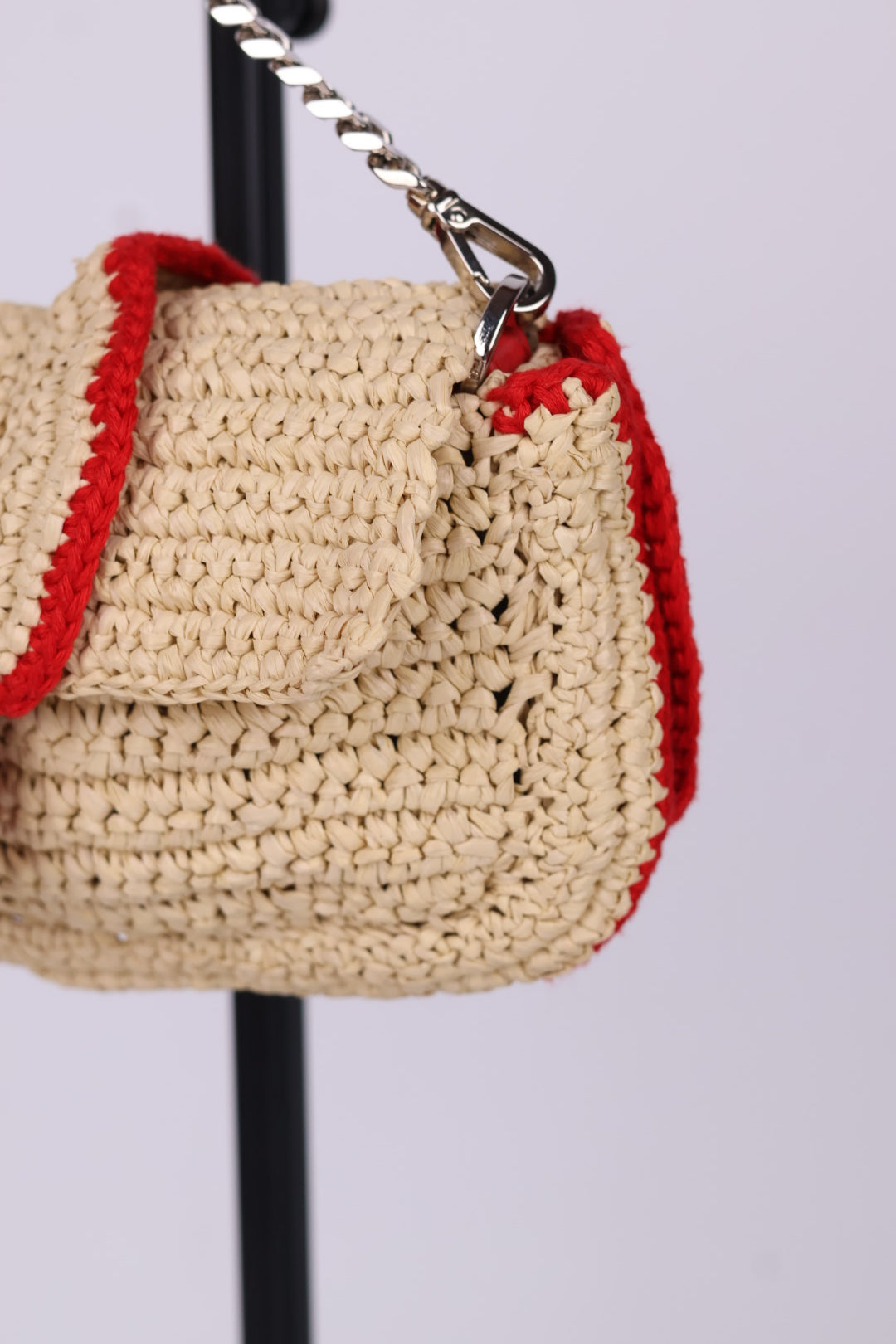 Fendi Mini Baguette Rafia