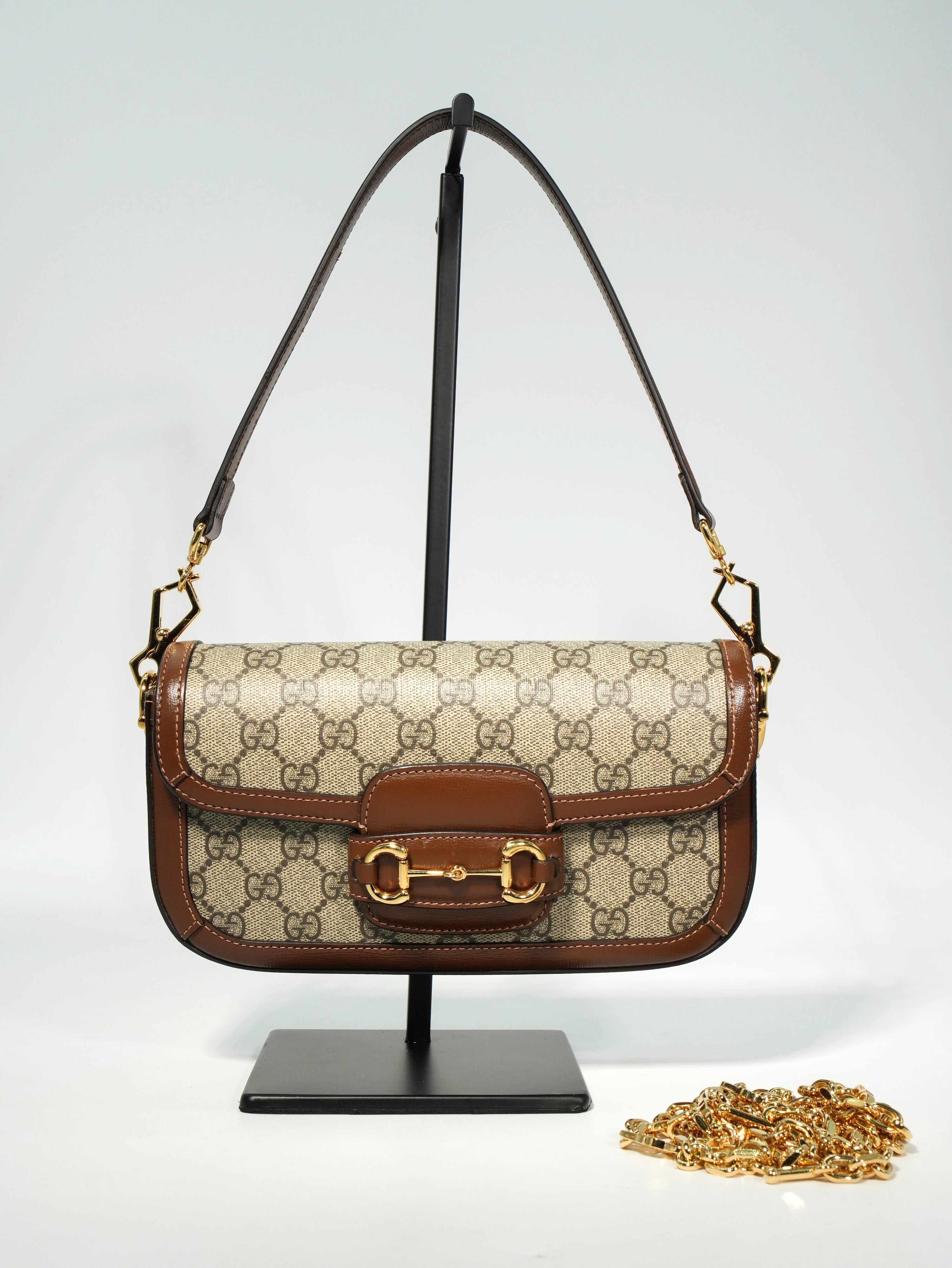 Gucci Horsebit East-West GG Supreme