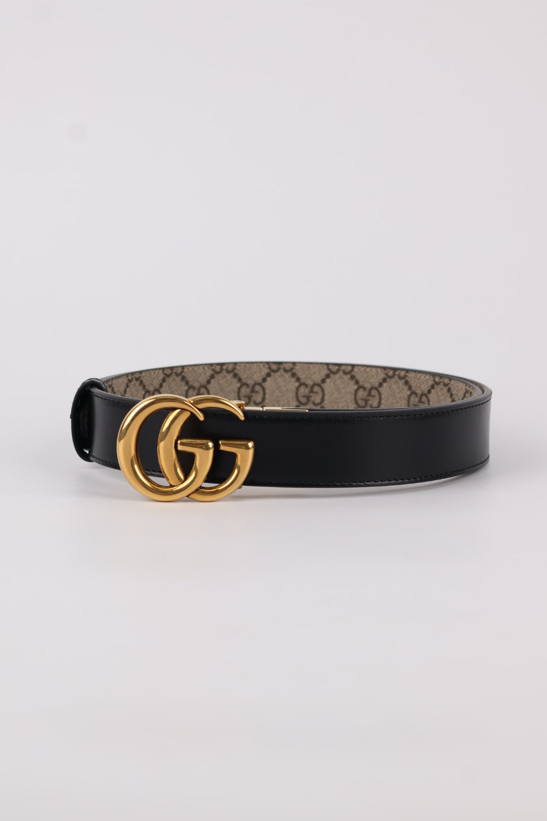 Gucci Cintura Marmont 3cm Reversibile