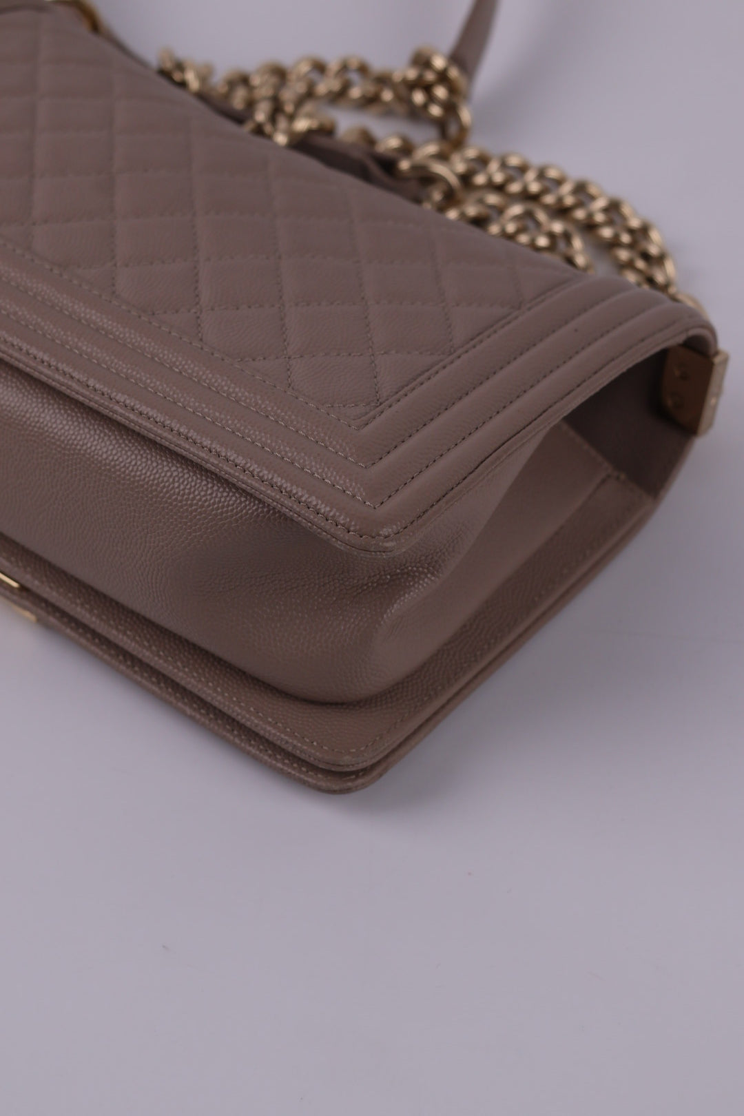 Chanel Boy Media Caviar