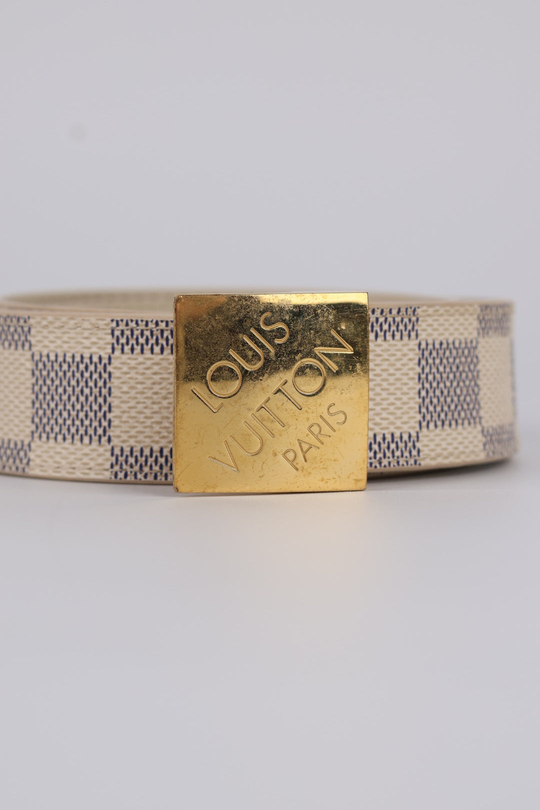 Louis Vuitton Cintura Saint Tulle Damier Azur