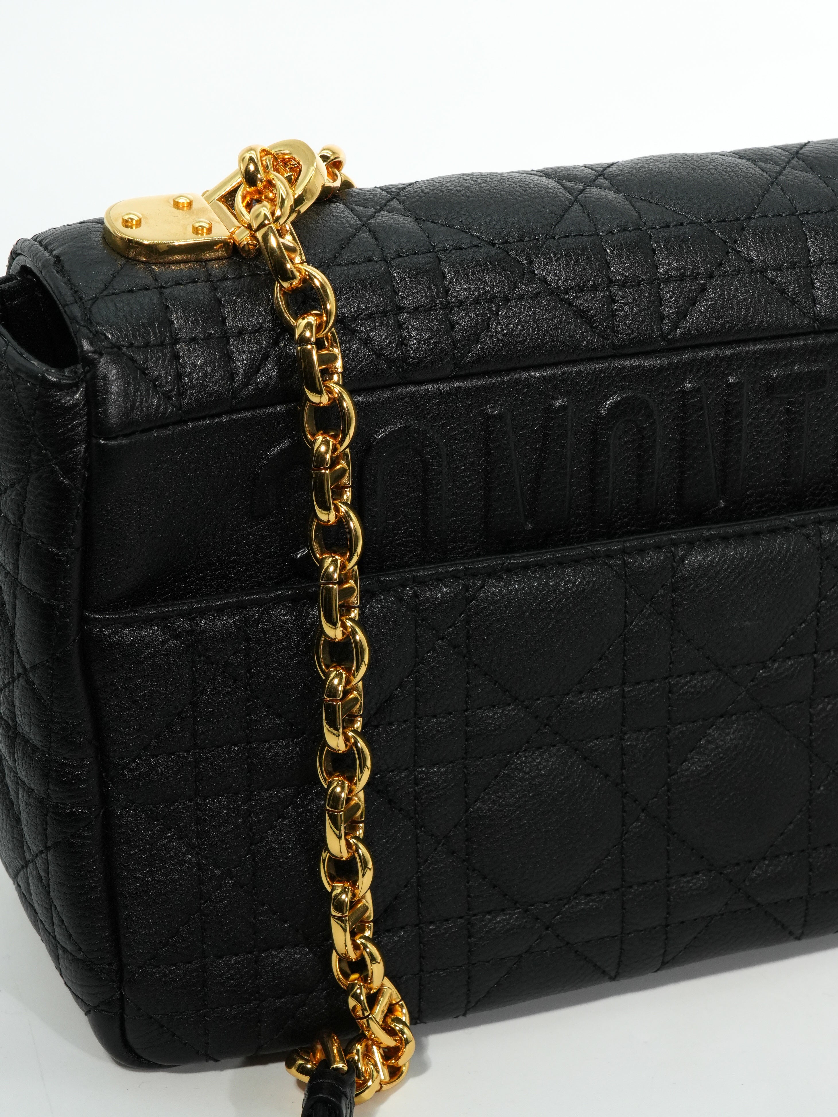 Dior Caro Media in Pelle