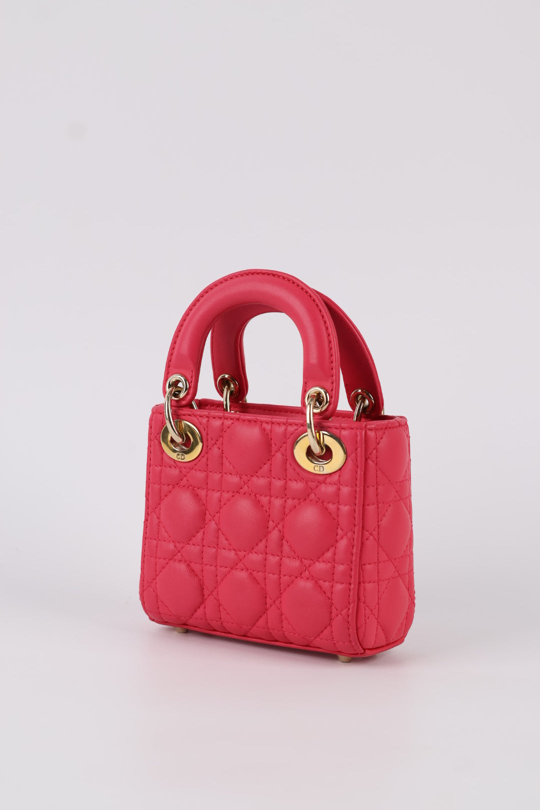 Lady Dior Micro in Pelle