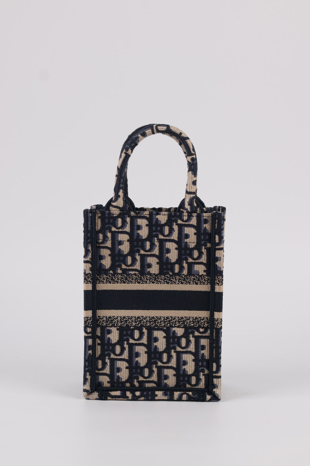 Dior Mini Book Tote Jacquard Oblique