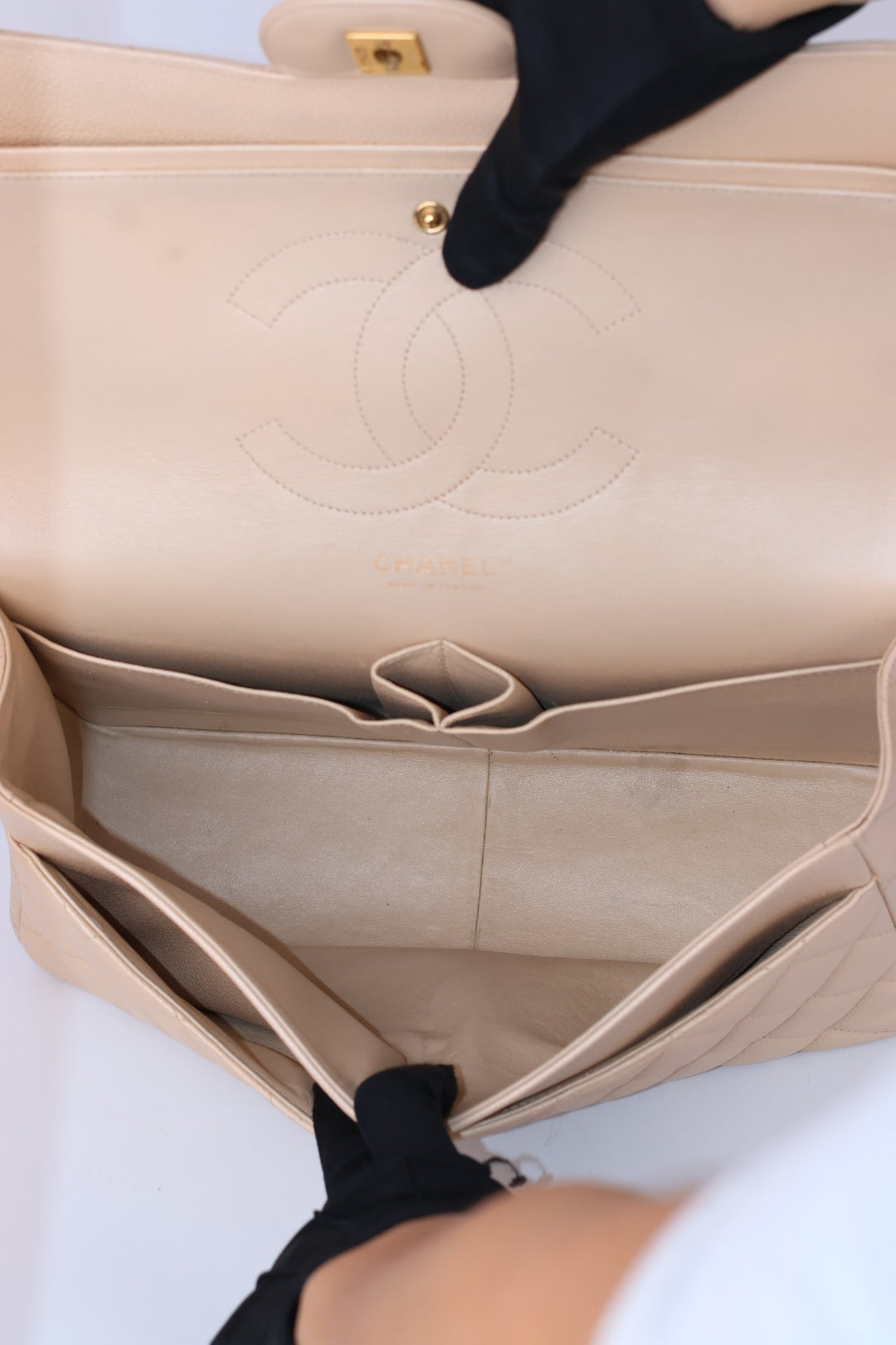 Chanel Timeless Jumbo Double Flap Caviar