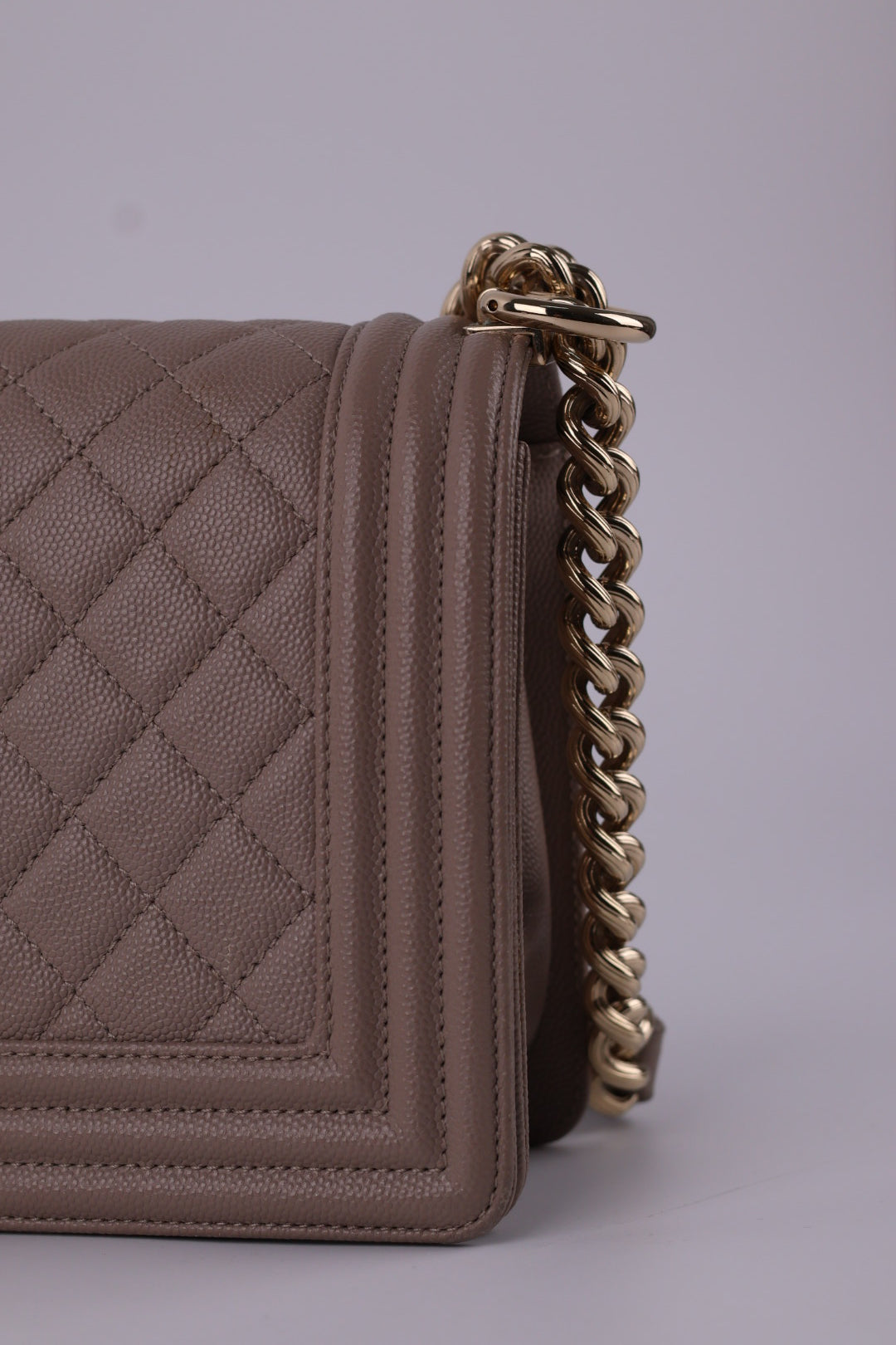 Chanel Boy Media Caviar