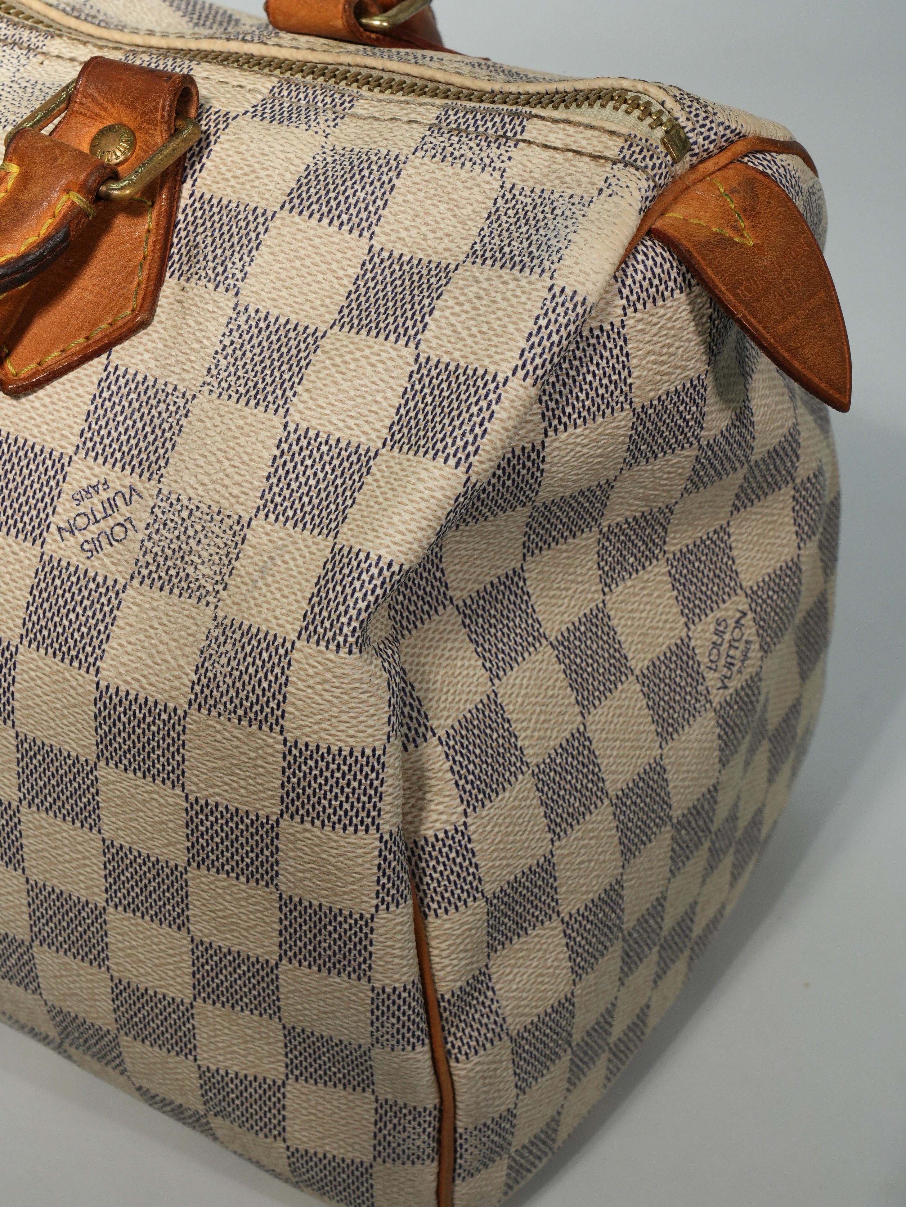 Louis Vuitton Speedy 30 Damier Azur