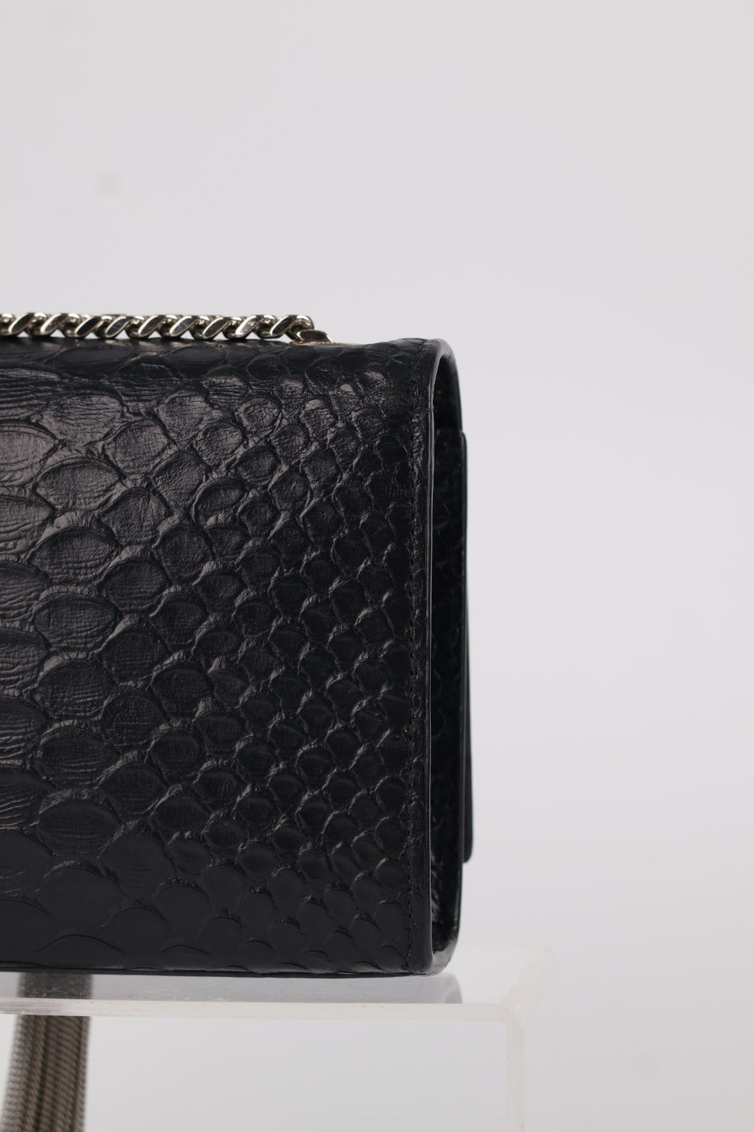Saint Laurent Kate Mini Pitone con Nappa