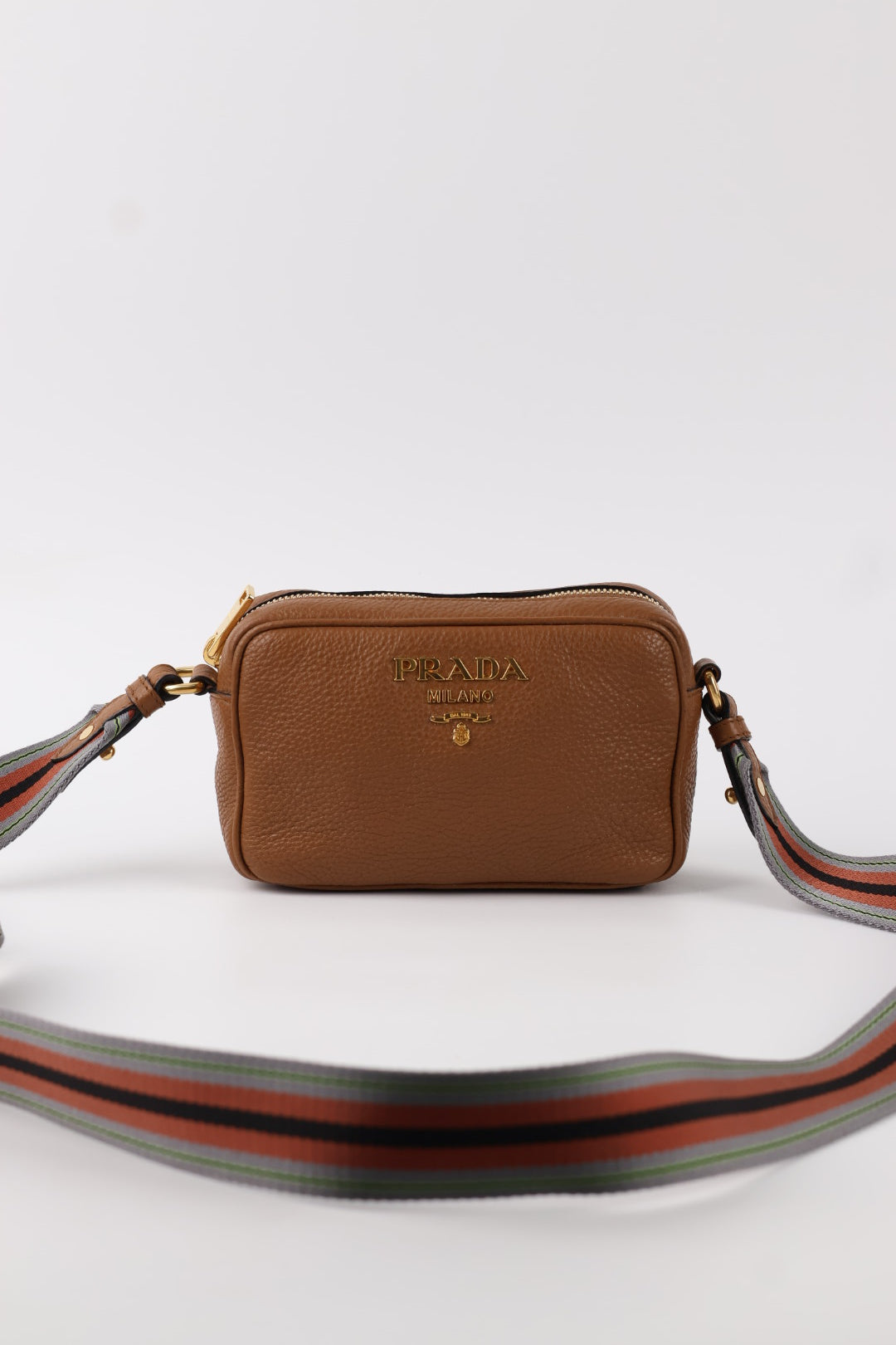 Prada Mini Camera Bag in Pelle