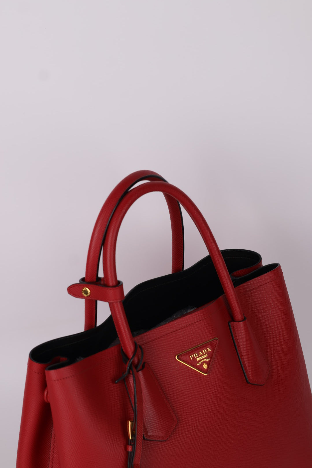 Prada Double Media Saffiano