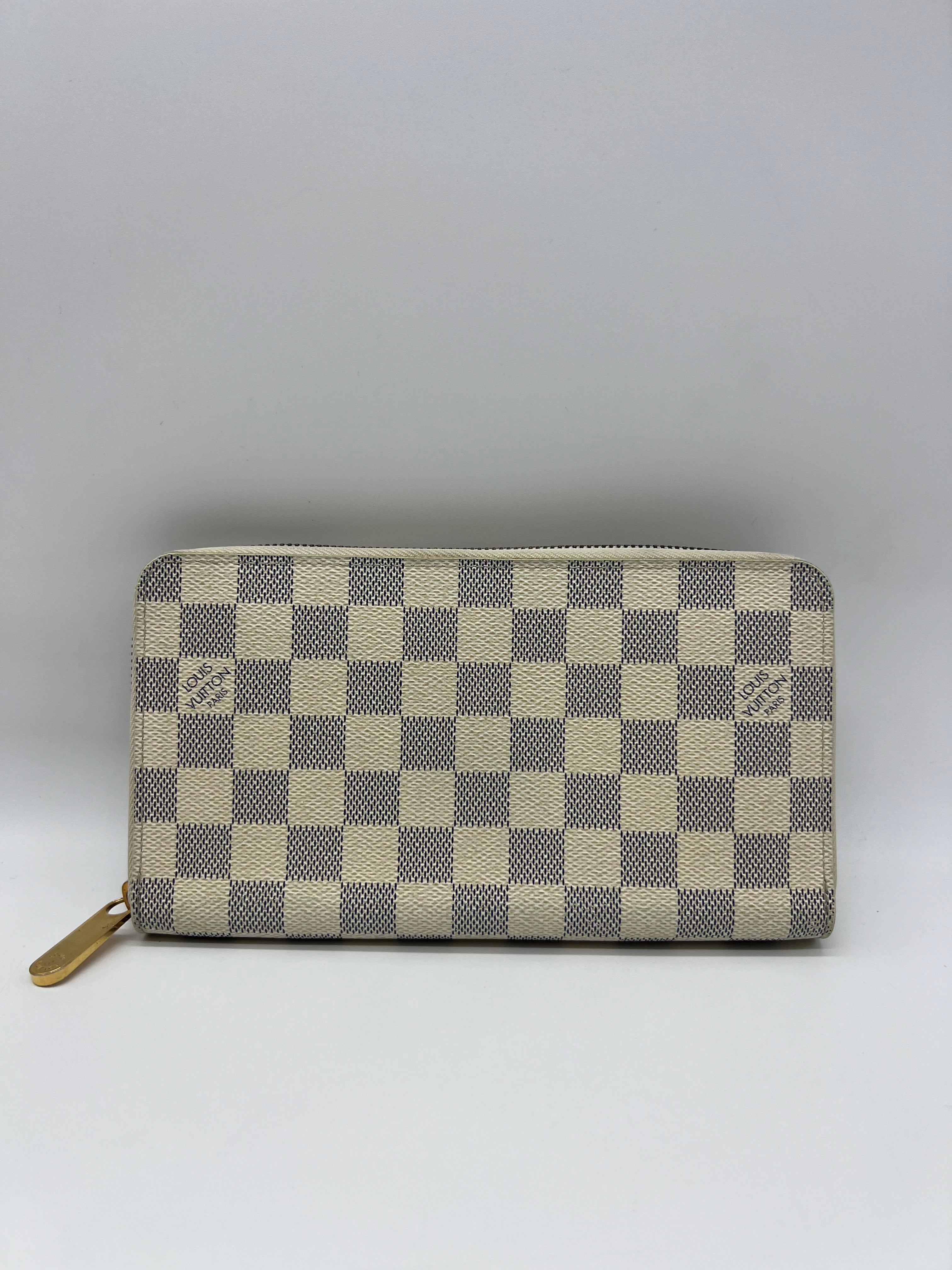 Louis Vuitton Organizer Zippy Damier Azur