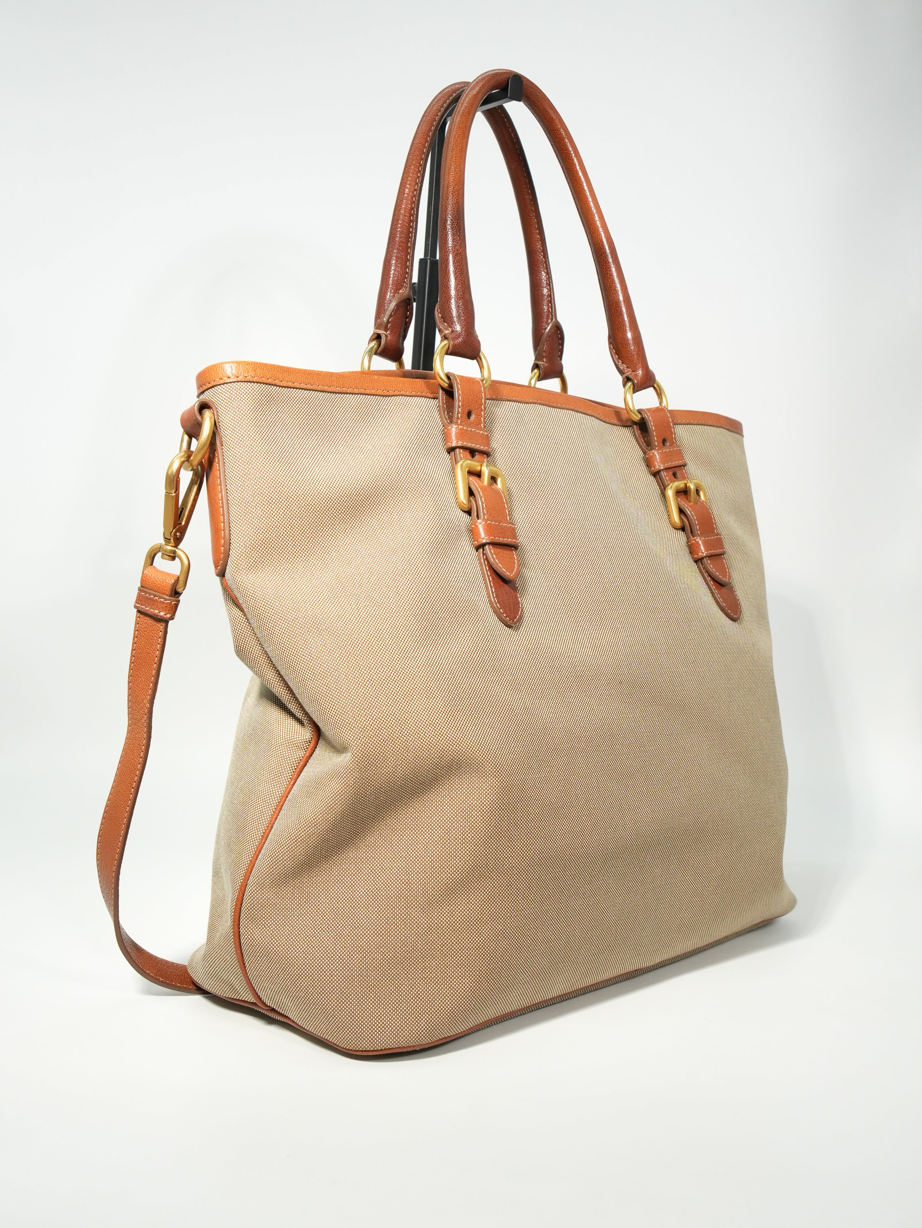Prada Tote In Jacquard