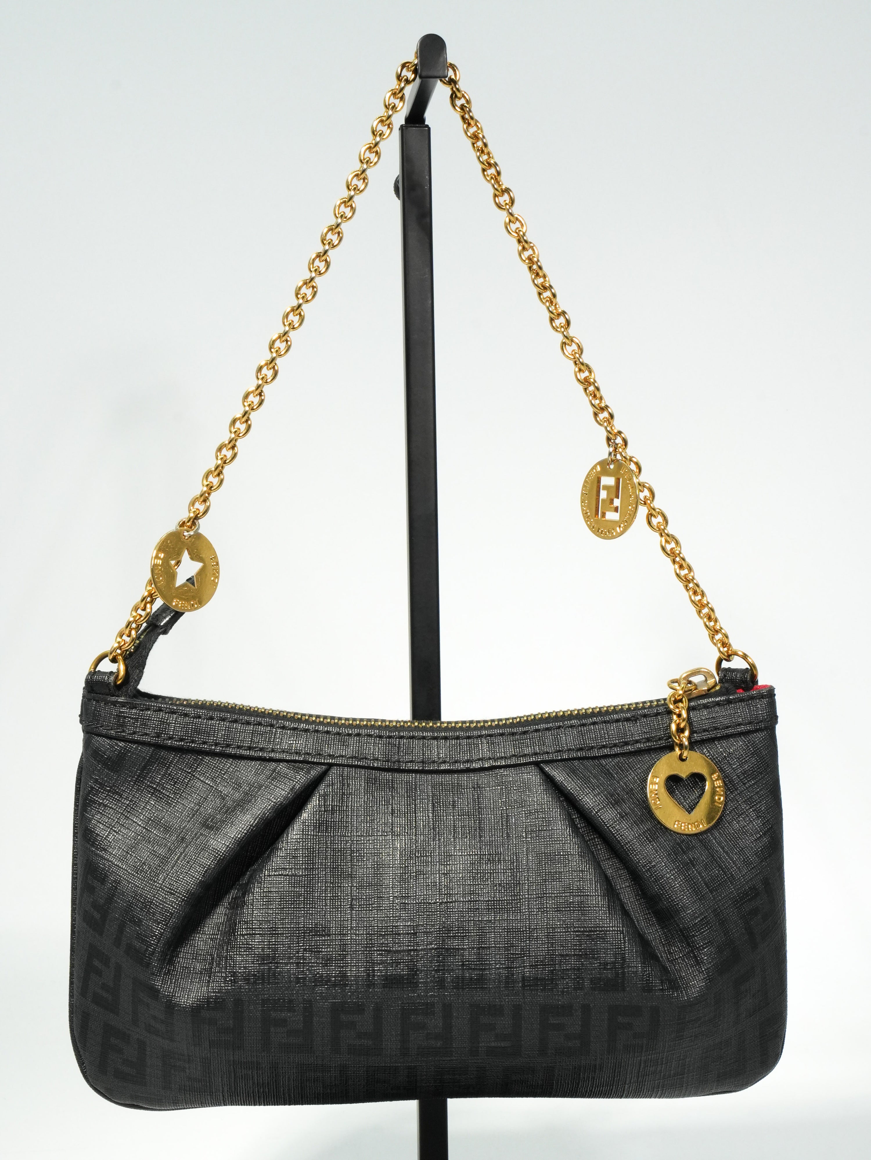 Fendi Pochette Chain FF Logo