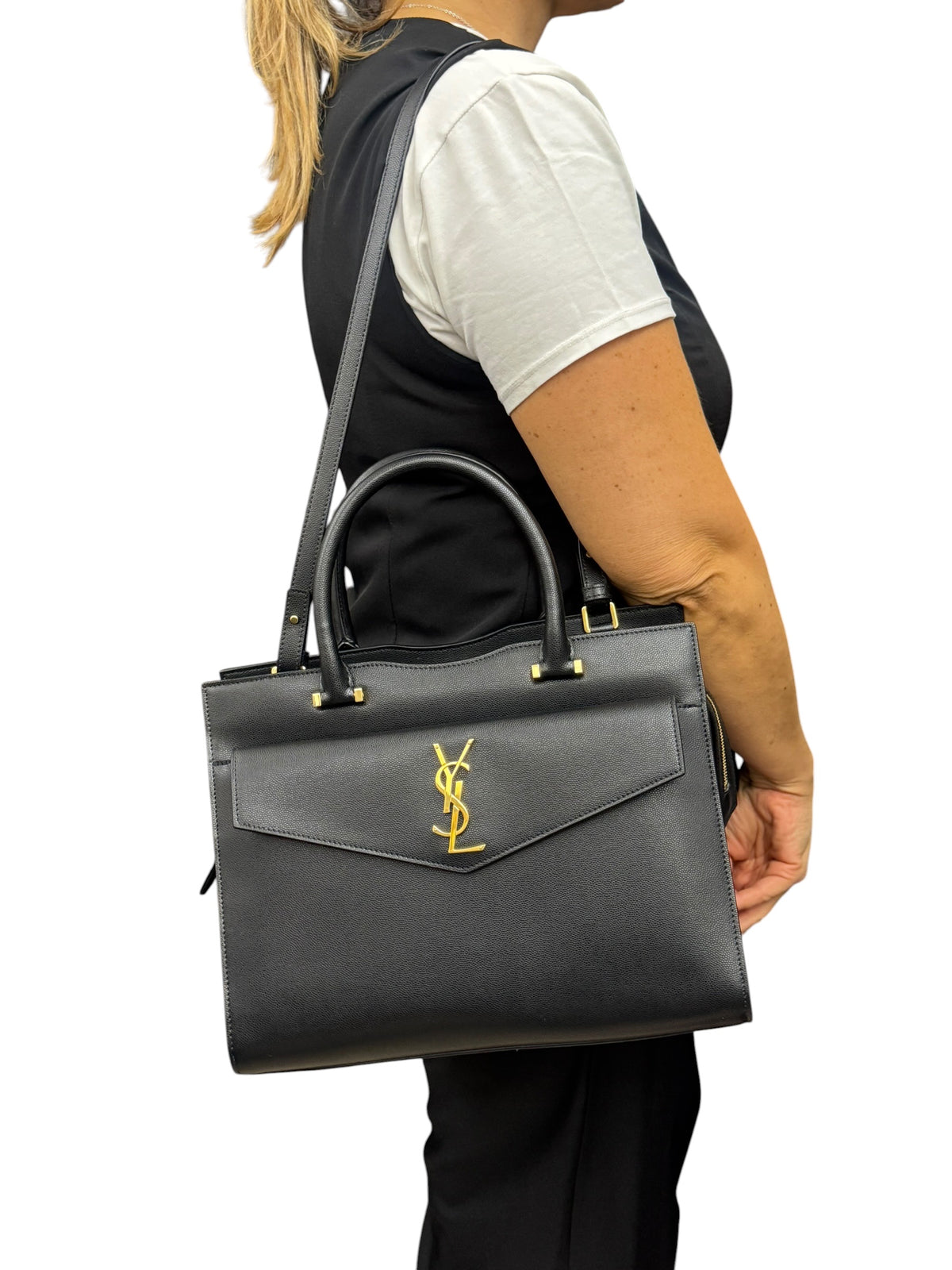 Saint Laurent Tote Uptown Media