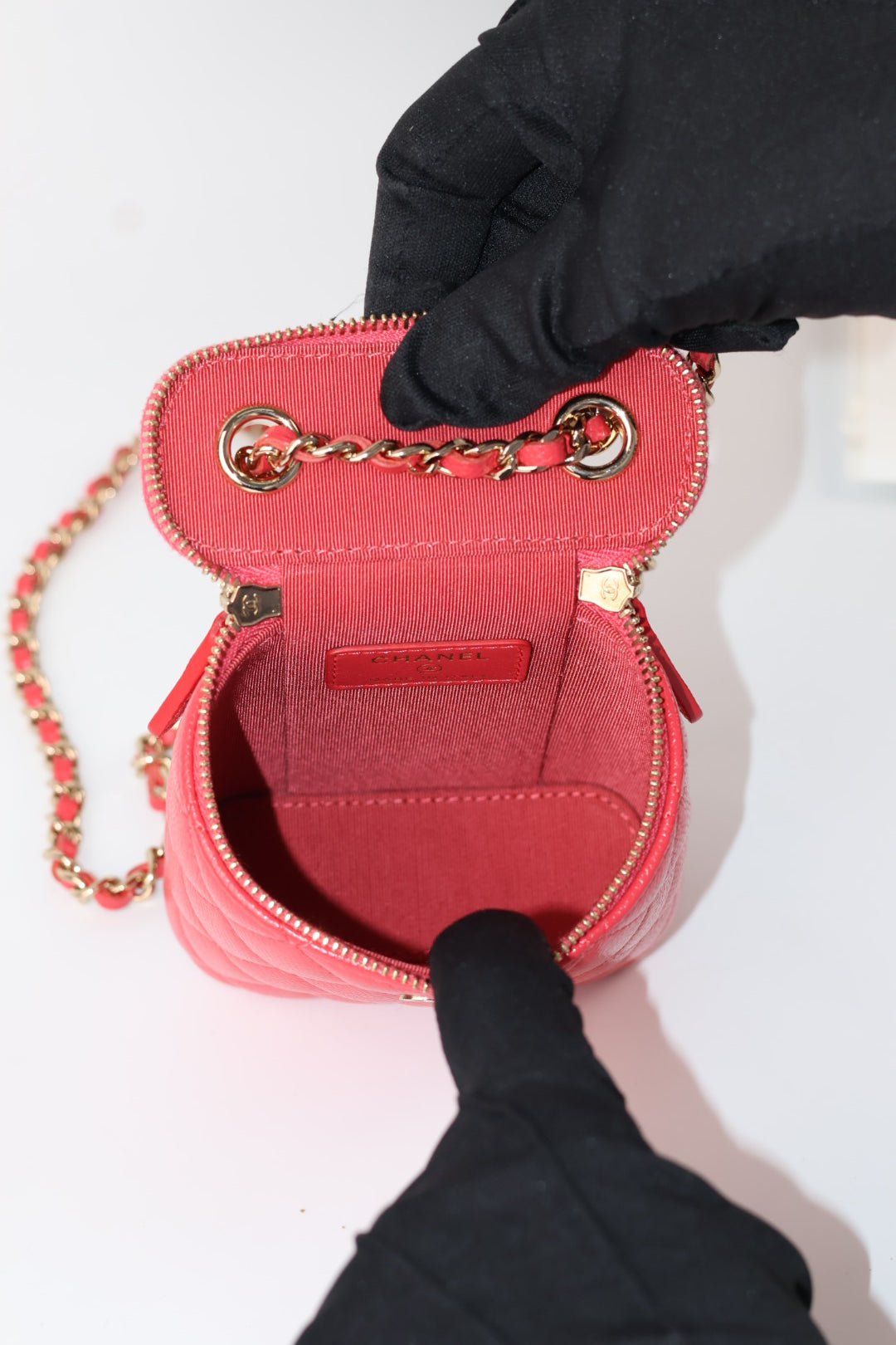 Chanel Micro Vanity Caviar
