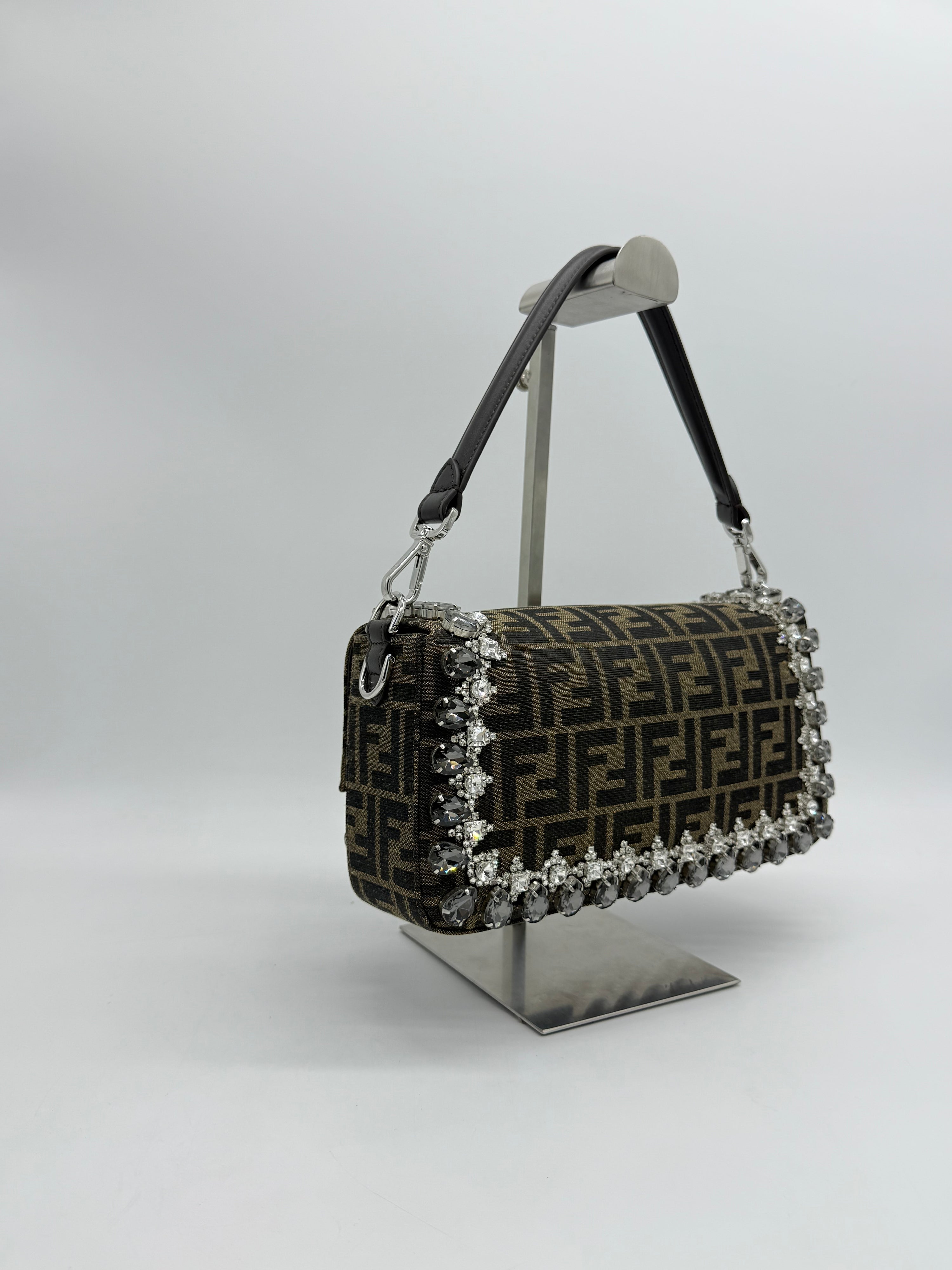 Fendi Baguette FF Crystal