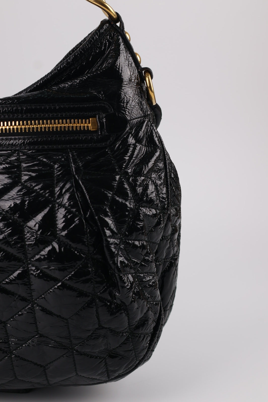 Miu Miu a Spalla in Pelle Verniciata