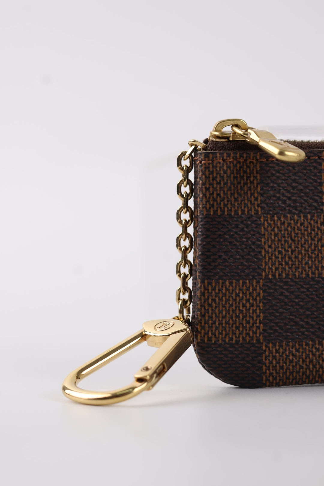 Louis Vuitton Key Pouch Damier Ébène