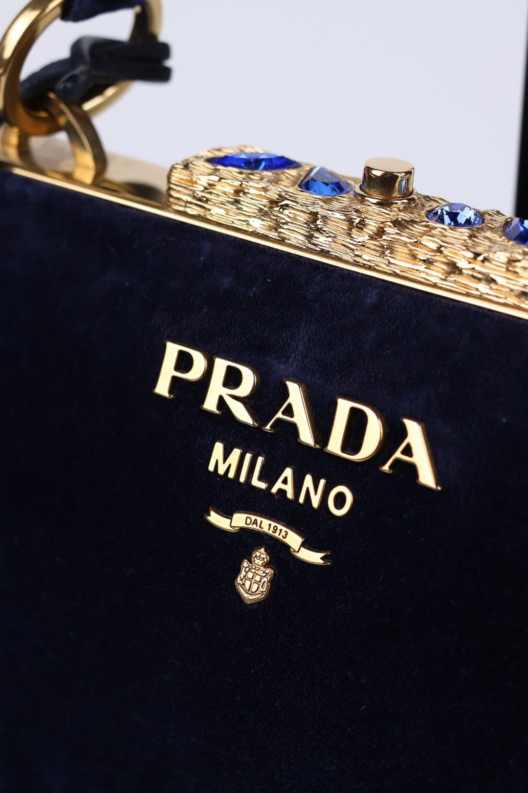 Prada Top Handle Velvet