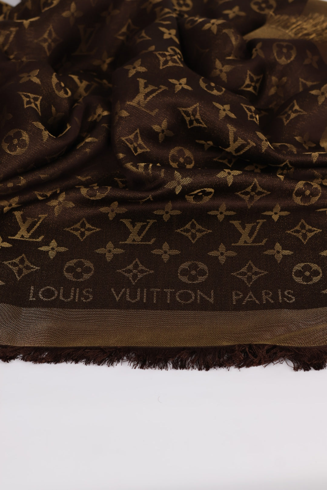 Louis Vuitton Stola Monogram Shine