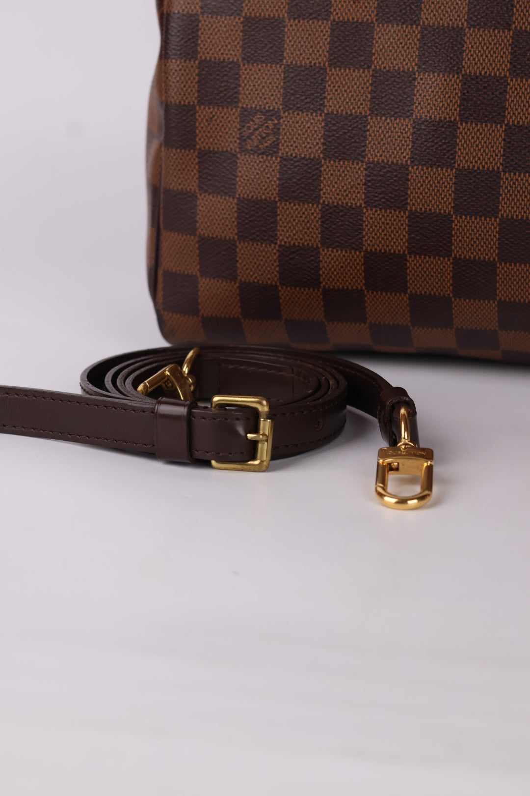 Louis Vuitton Speedy 25 Damier Ébène con Tracolla
