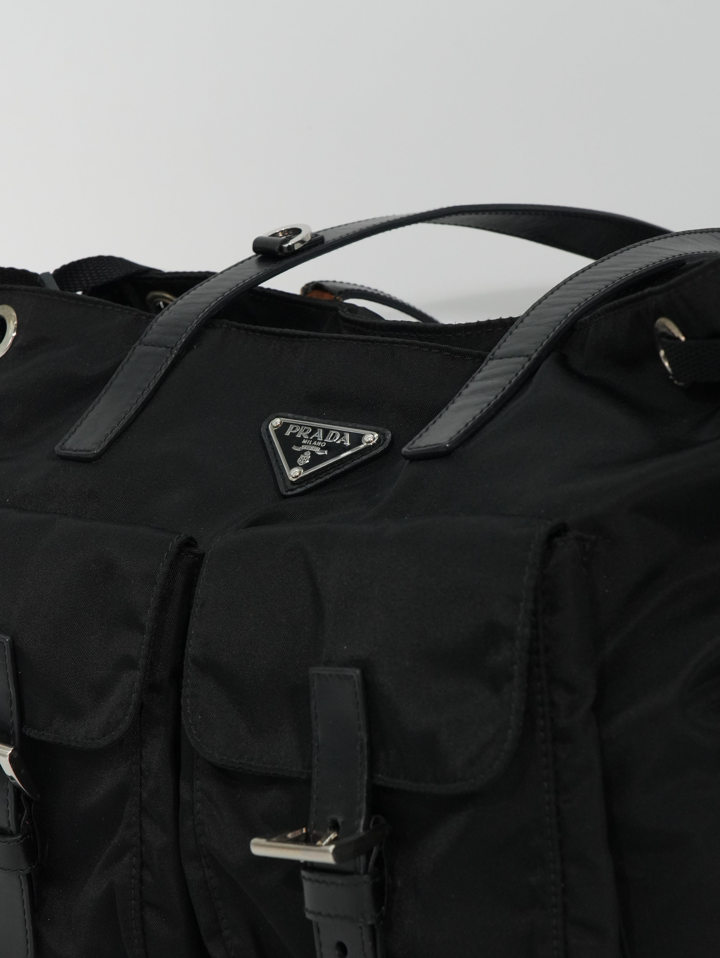 Prada Tote Cargo Nylon