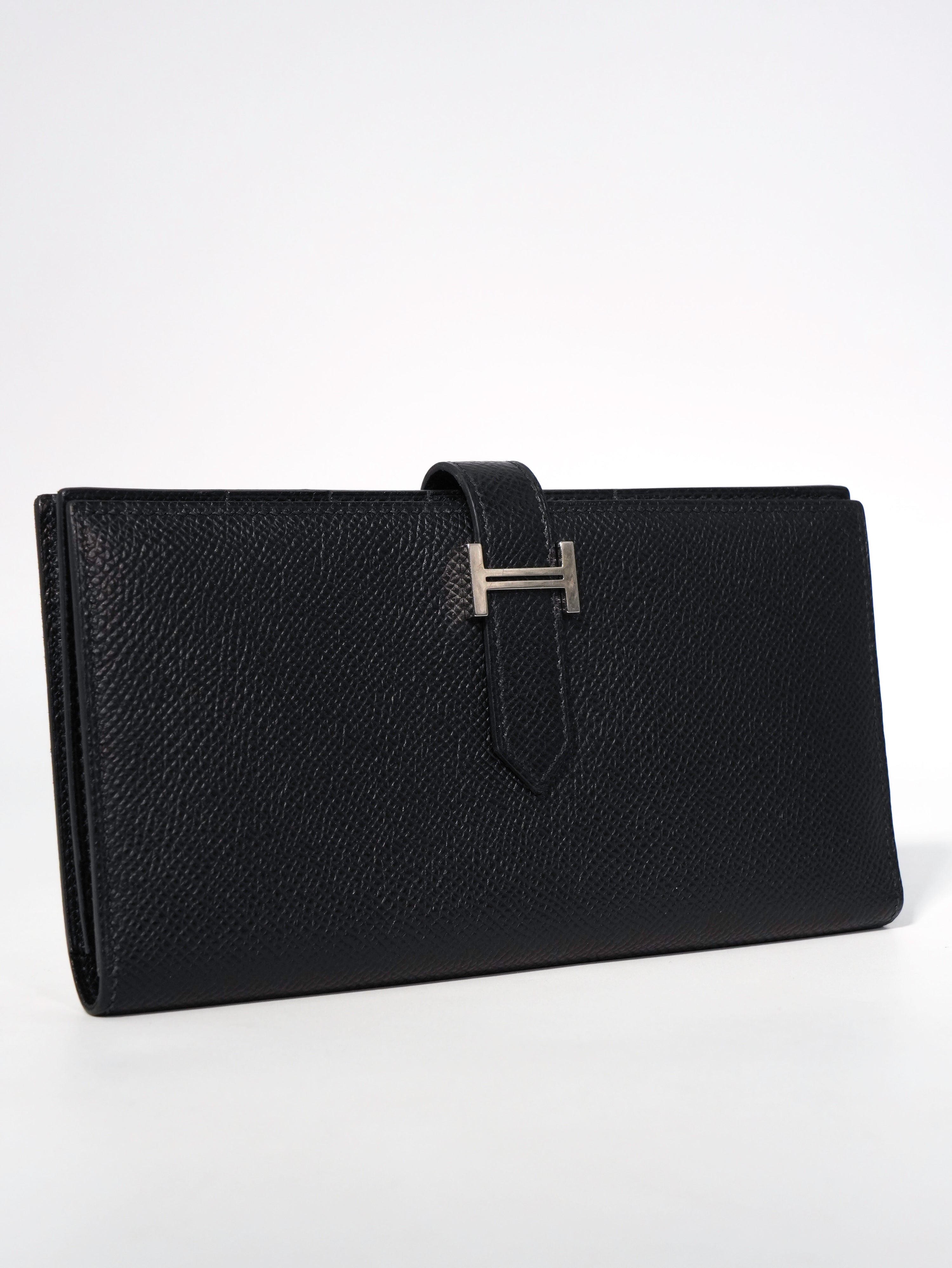 Hermès Portafoglio Béarn Soufflet Togo