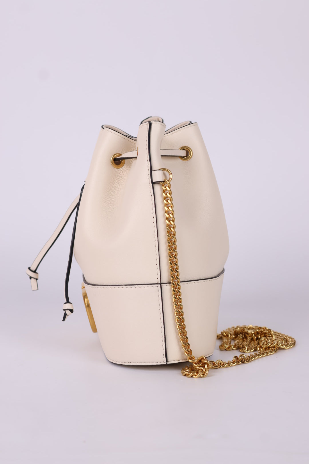 Valentino Mini Bucket V Logo