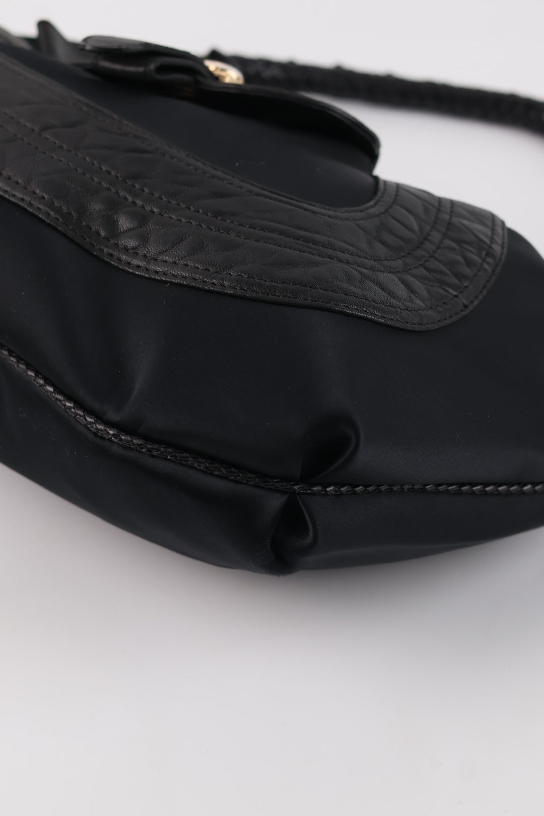 Fendi Hobo Nylon & Pelle
