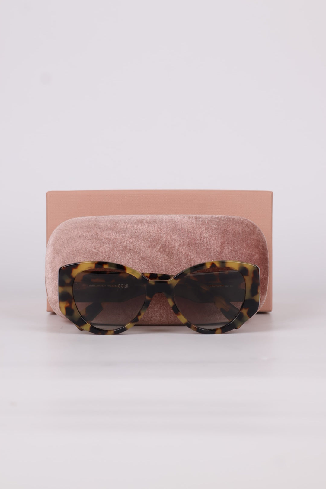 Miu Miu Occhiali Leopard