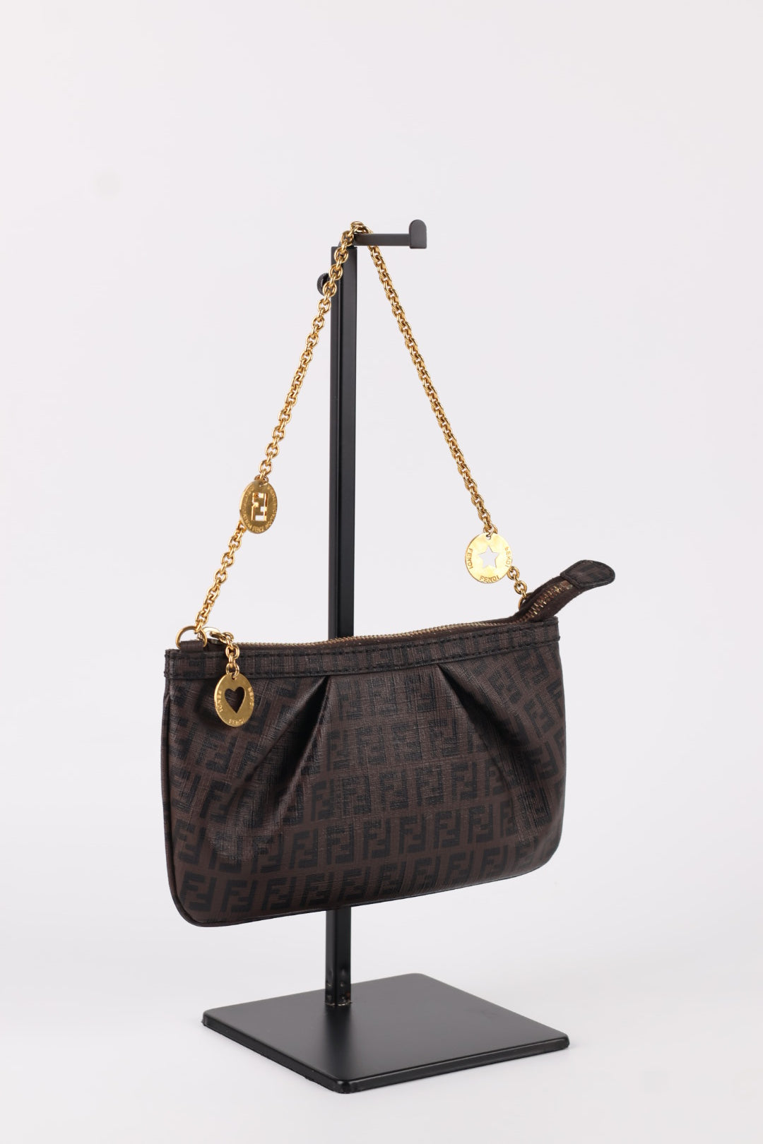 Fendi Chain Pochette FF Logo