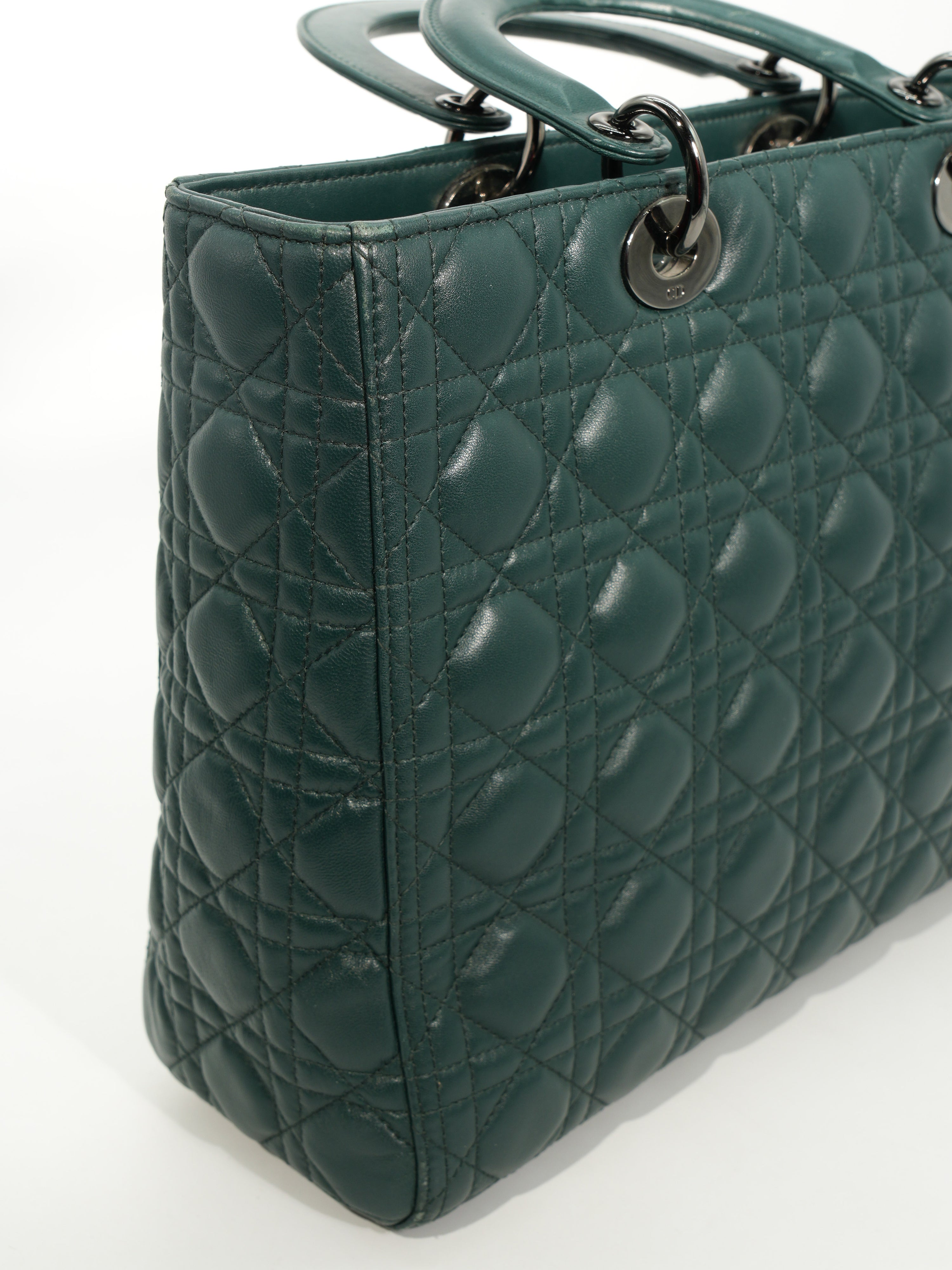 Lady Dior Large in Pelle