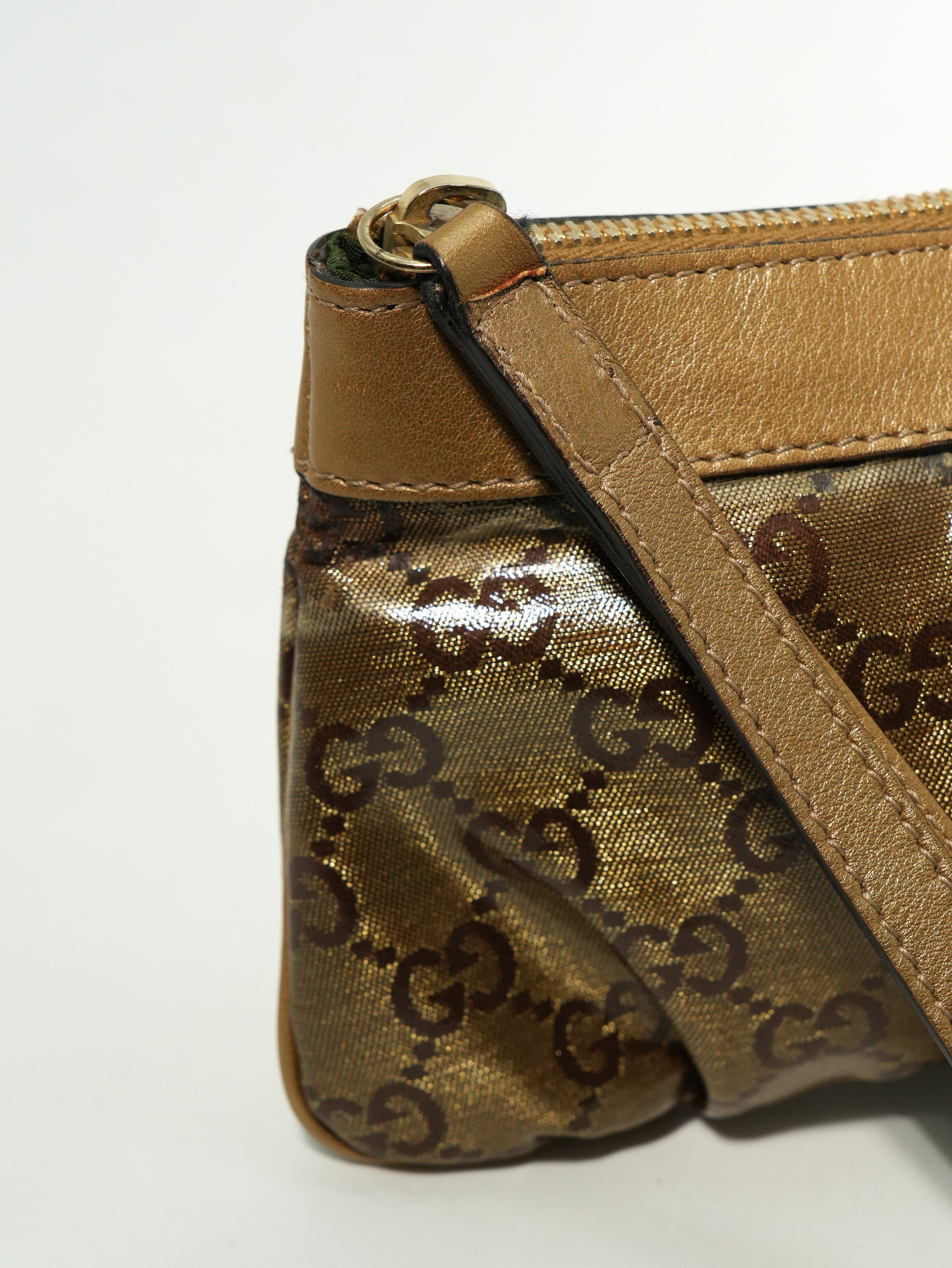 Gucci Mini Pochette Vintage Crystal