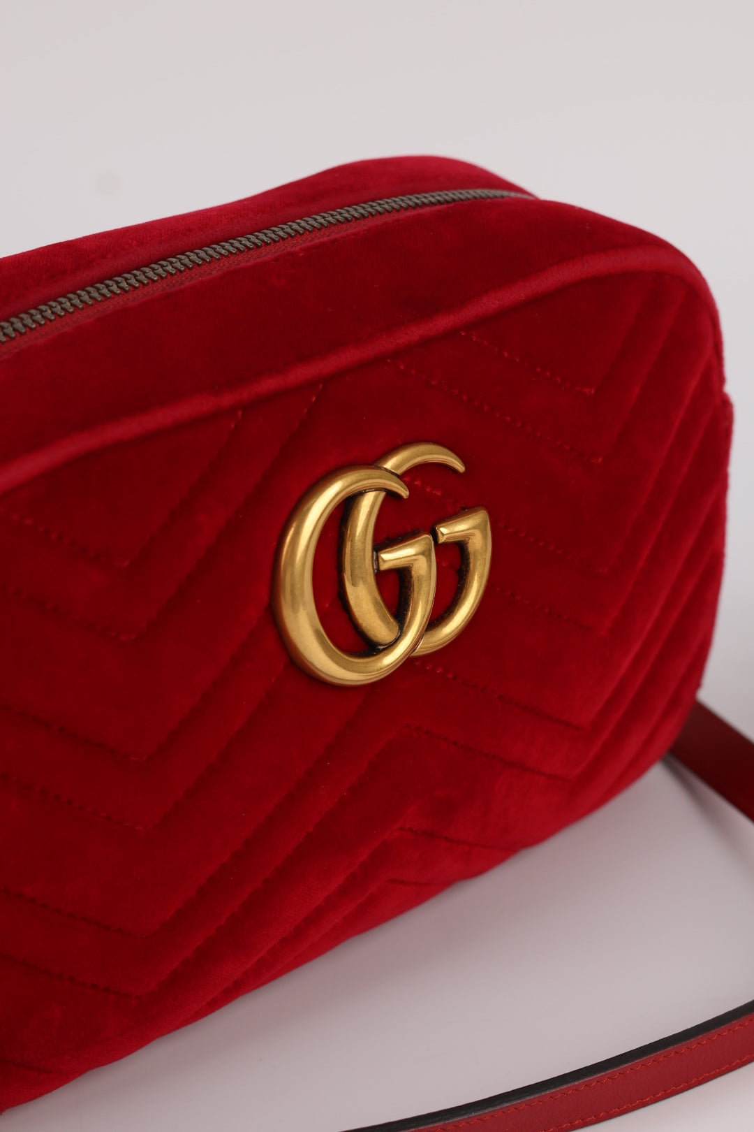 Gucci Marmont Camera Bag Velvet