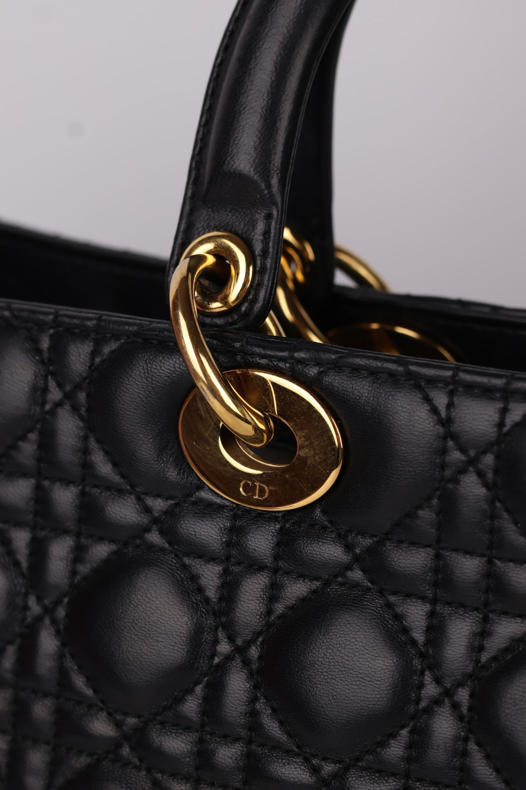 Lady Dior Extra Large in Pelle
