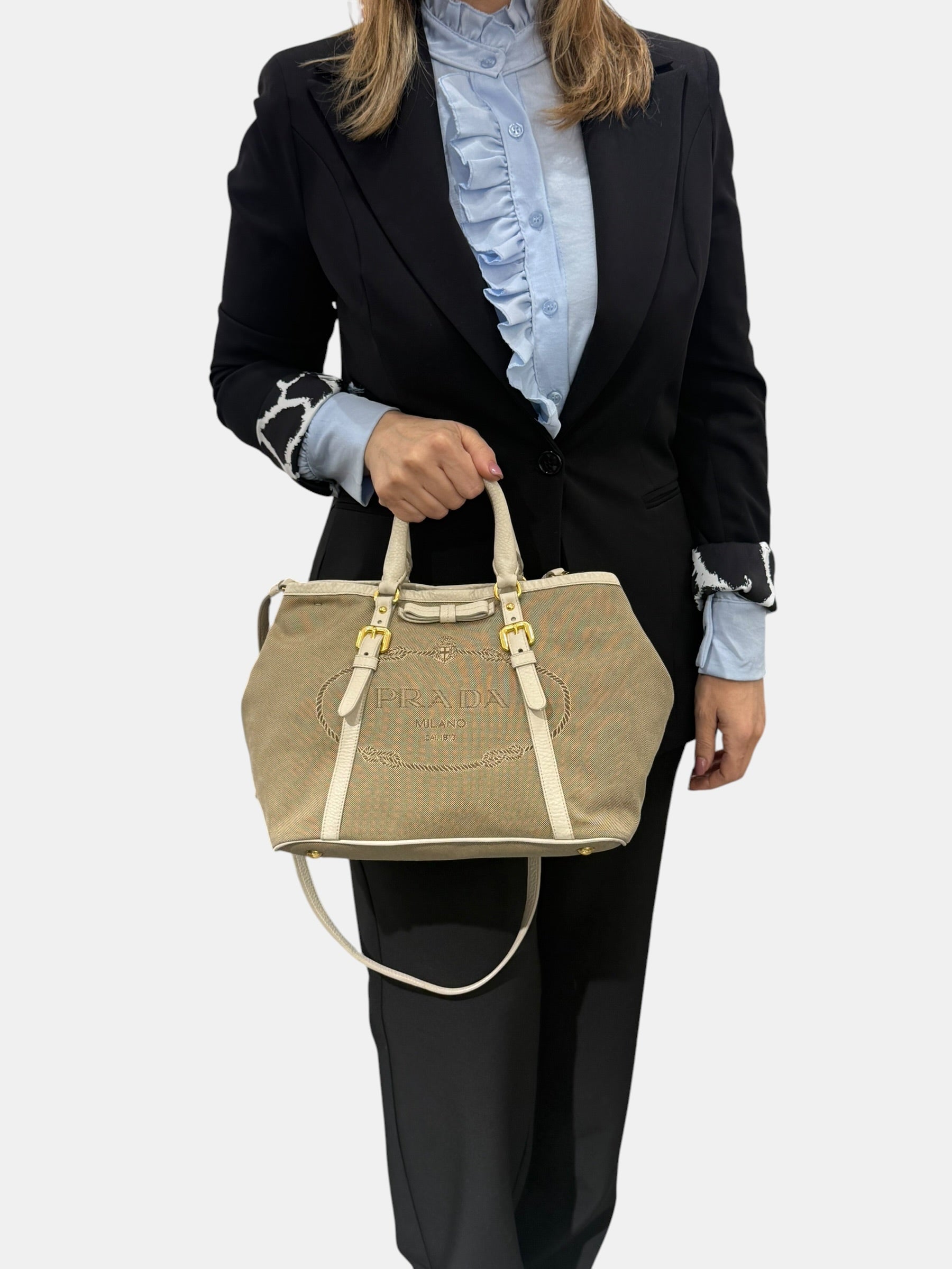 Prada Tote Jacquard