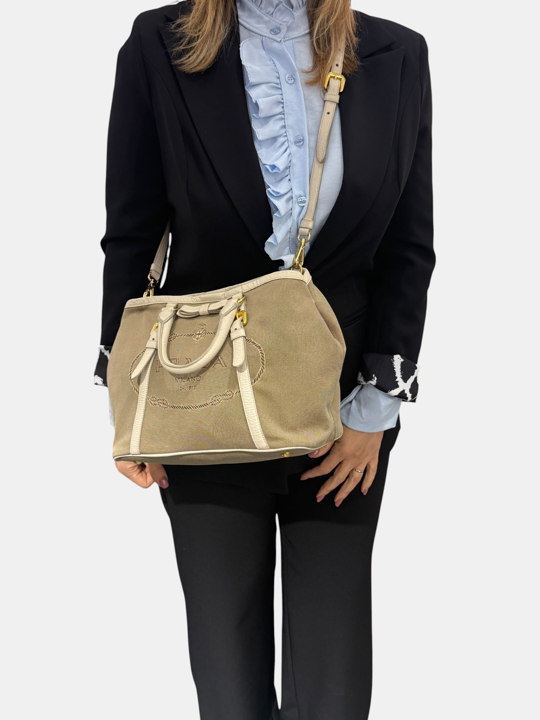 Prada Tote Jacquard