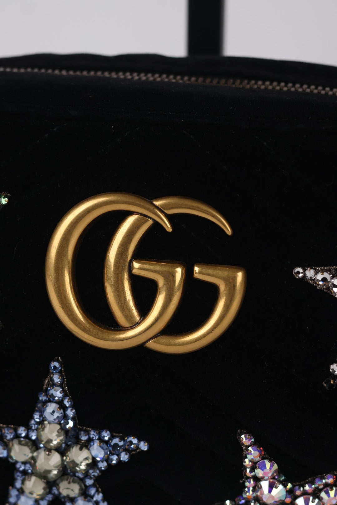 Gucci Marmont Camera Bag Velvet Star