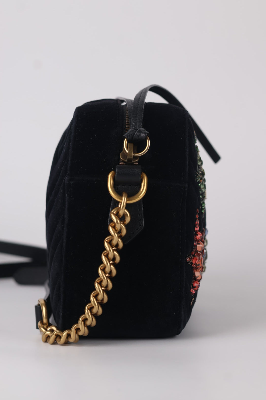 Gucci Marmont Camera Bag Velvet Star