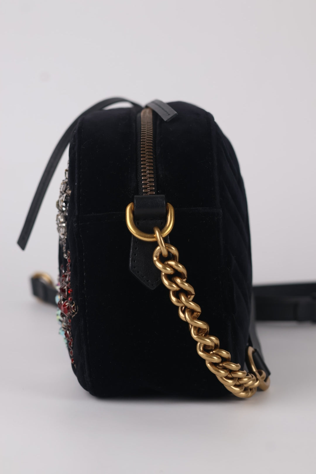 Gucci Marmont Camera Bag Velvet Star