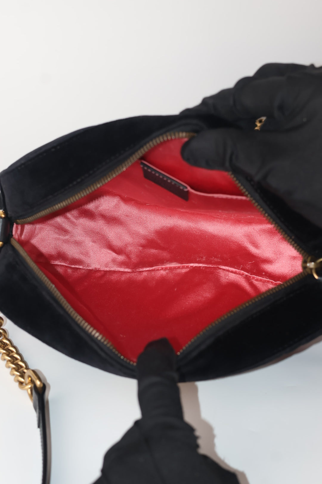 Gucci Marmont Camera Bag Velvet Star